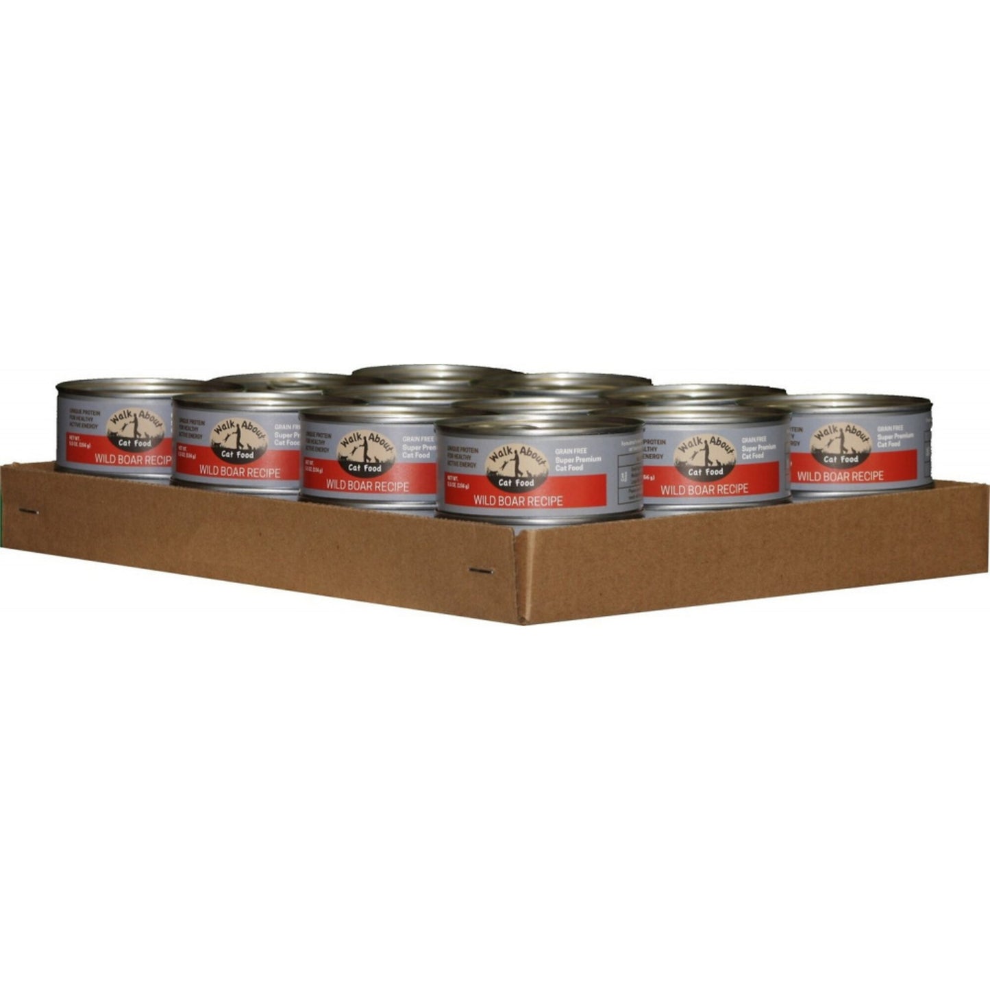 Walk About Grain Free Wild Boar Recipe Canned Cat Food