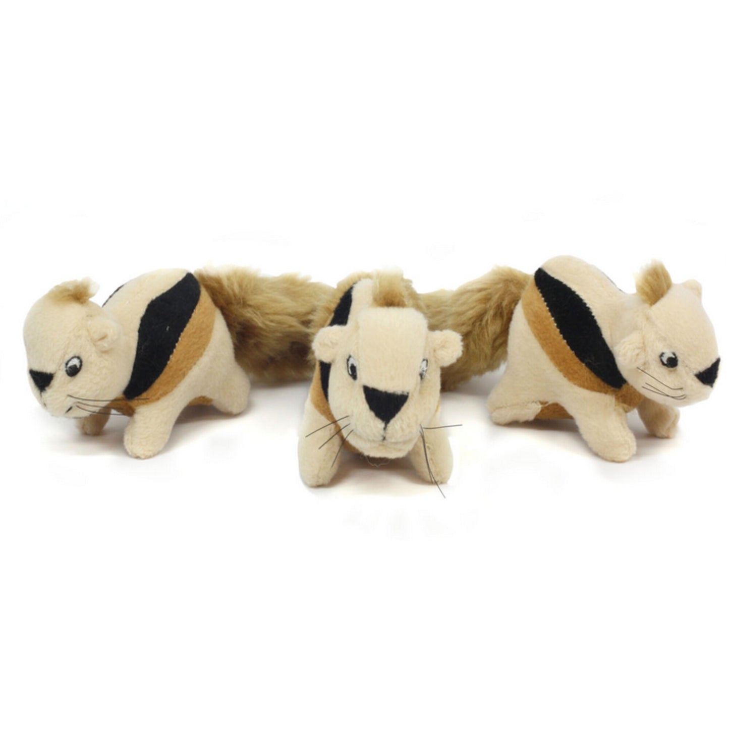 Outward Hound Squeakin Animals Squirrel Plush Dog Toy