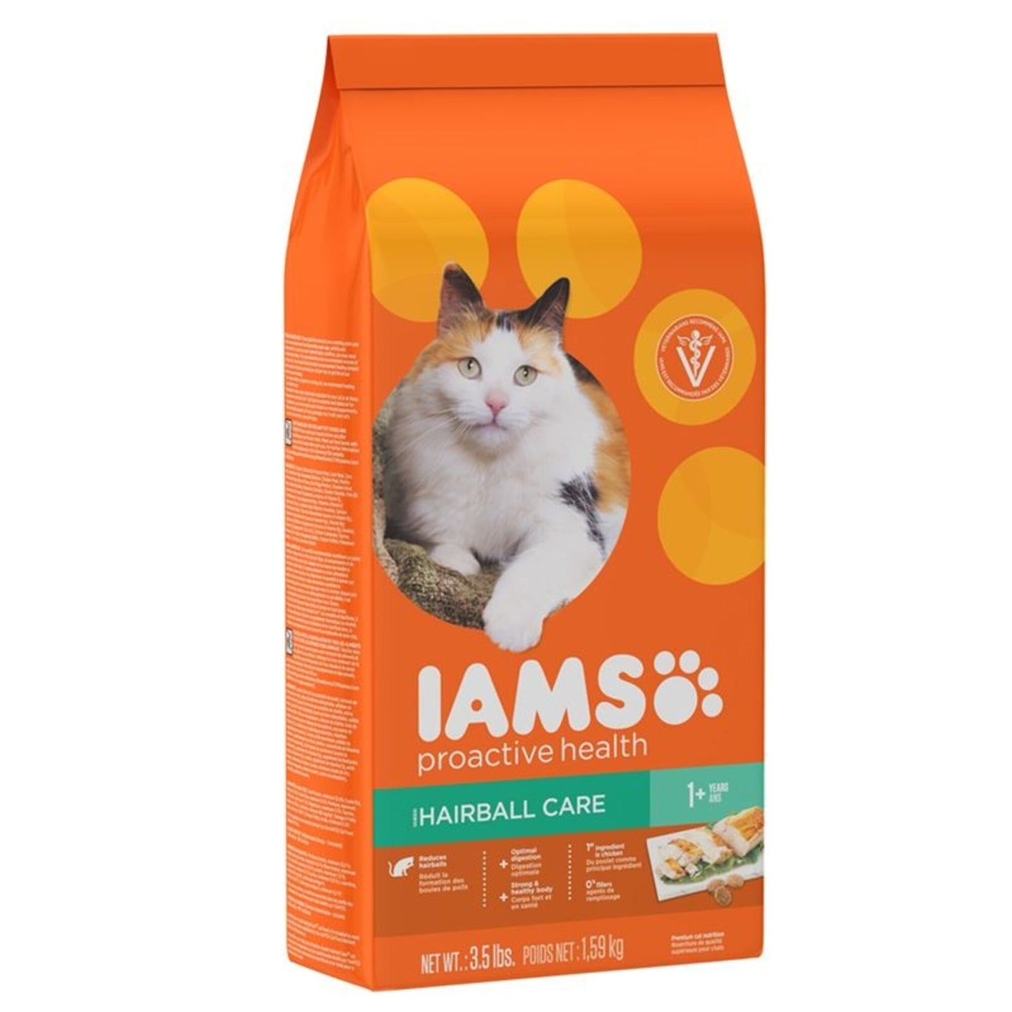 Iams ProActive Health Hairball Care Recipe Dry Cat Food