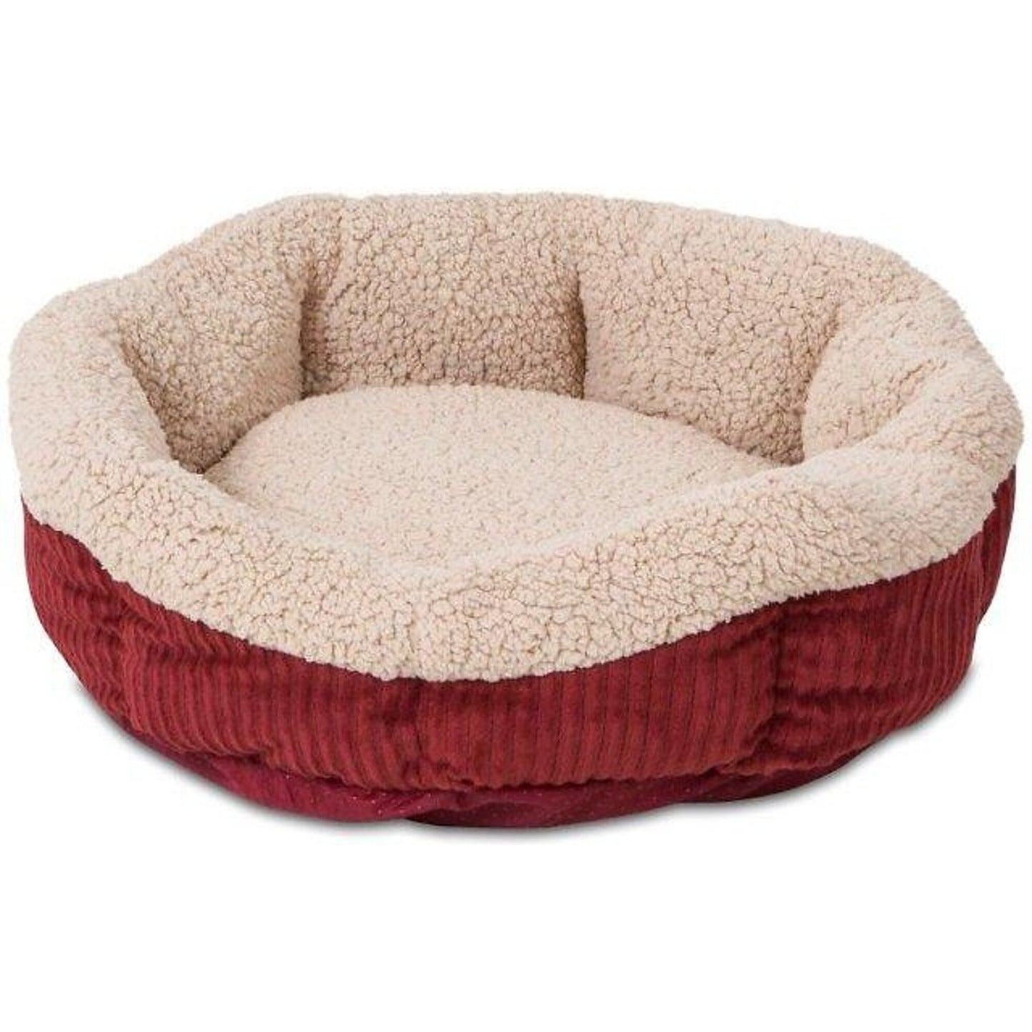 Aspen Pet Warm Spice & Cream Self Warming Bed for Dogs & Cats