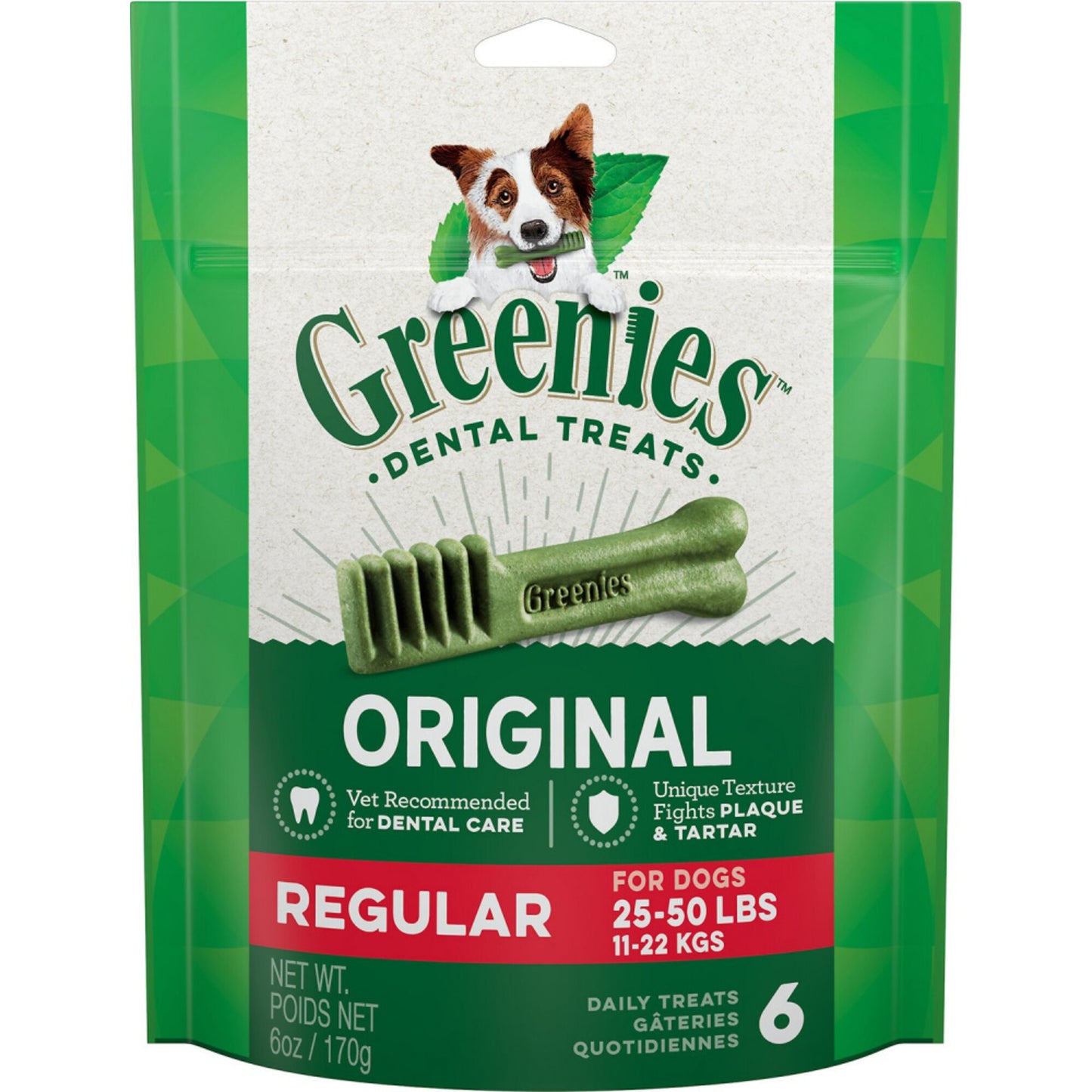 Greenies Regular Original Dental Dog Chews