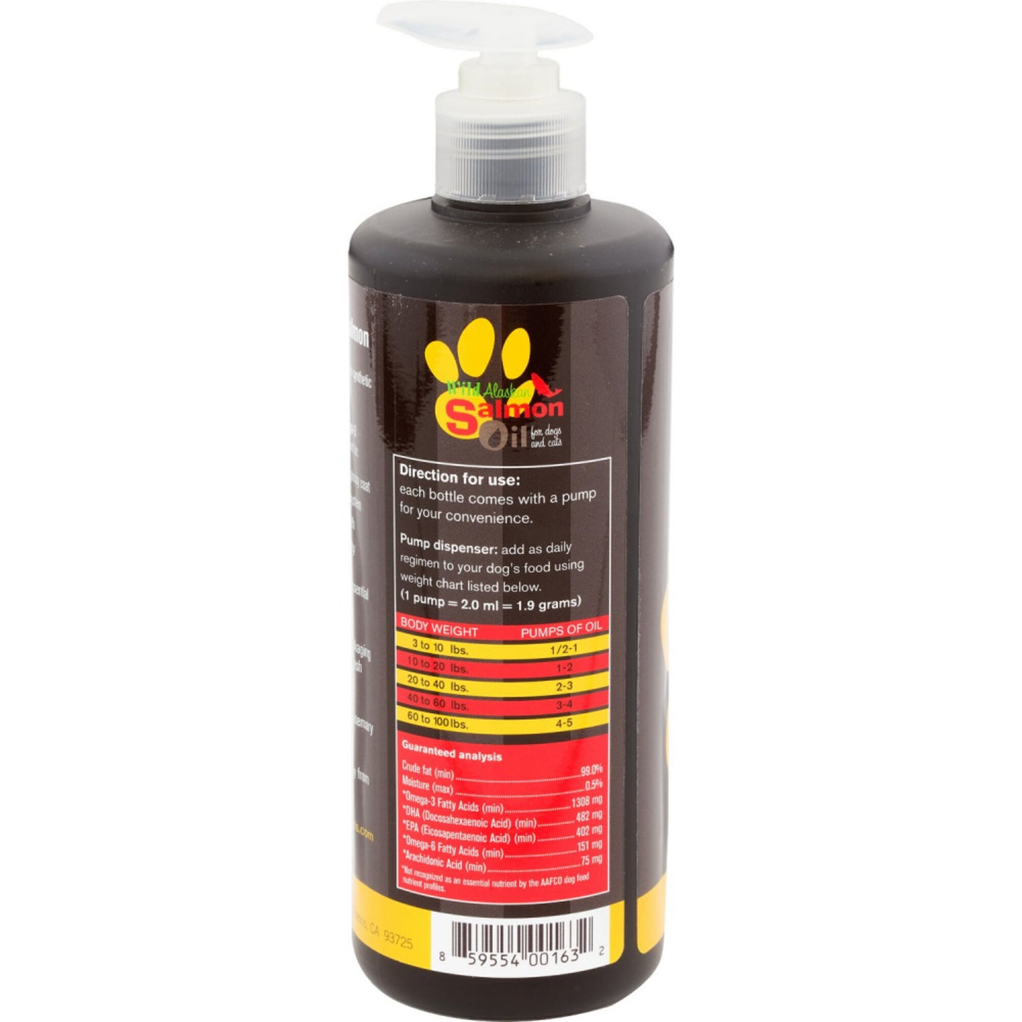 Plato Wild Alaskan Salmon Oil Topper For Dogs & Cats