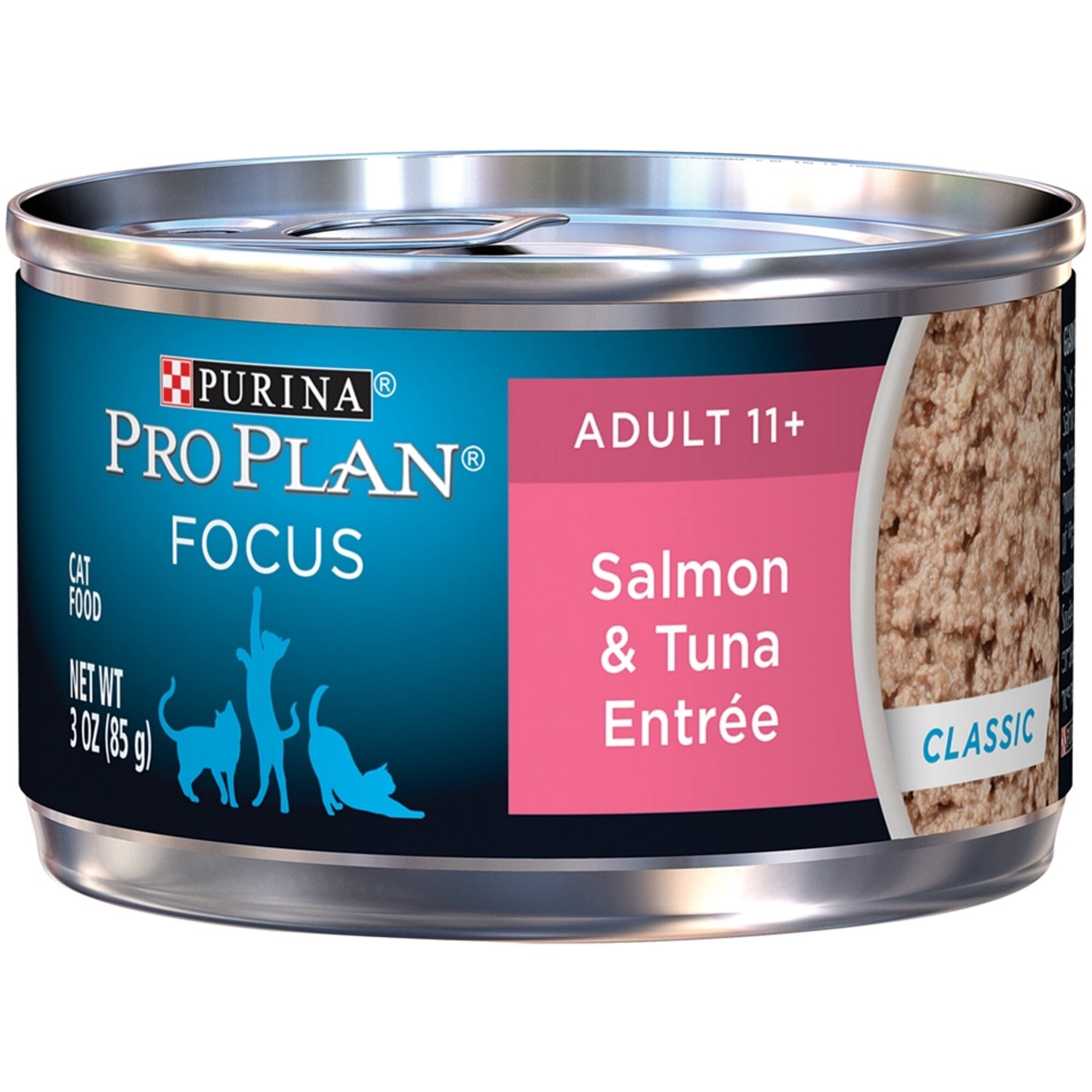 Purina Pro Plan Focus Senior Cat 11+ Salmon & Tuna Entree Canned Cat Food