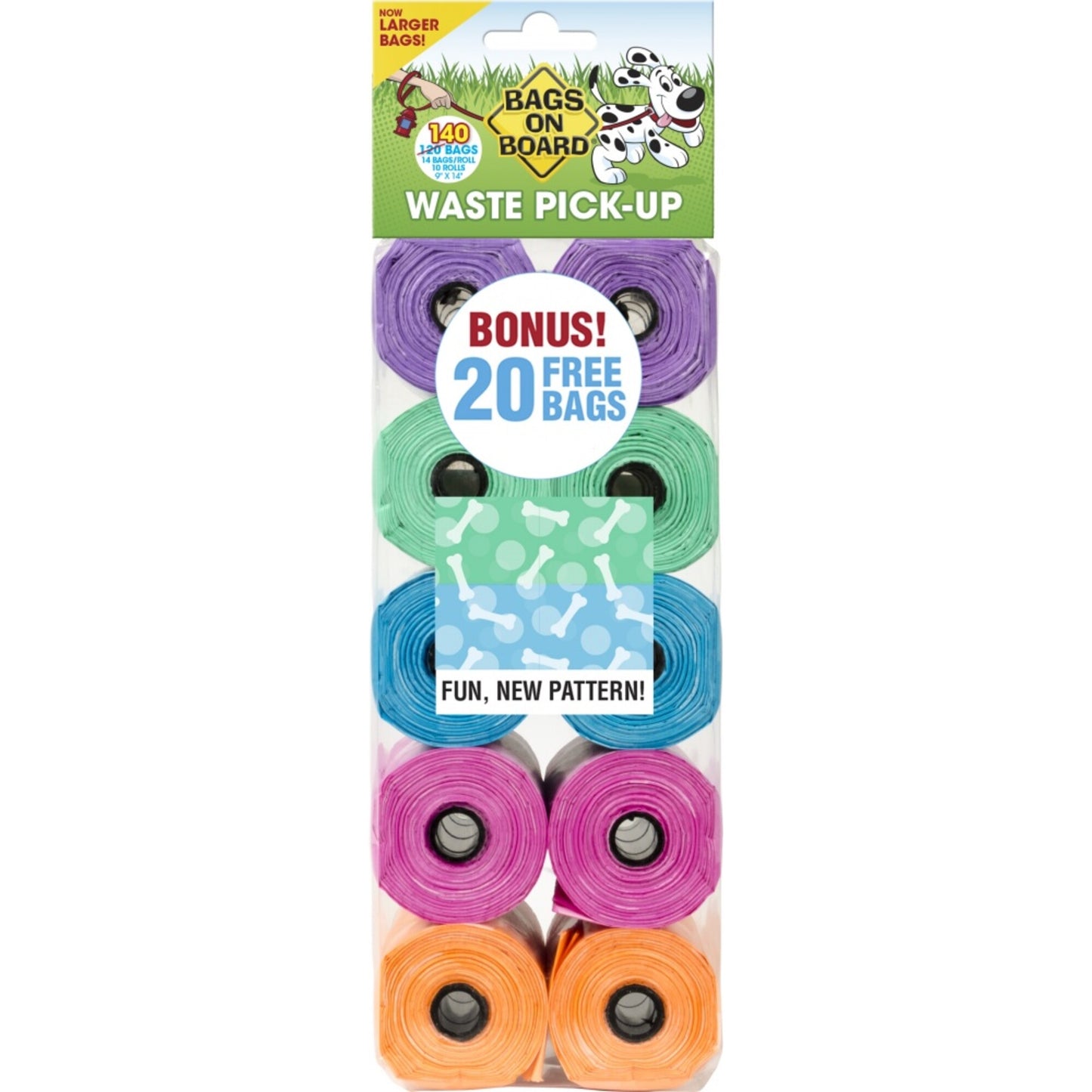 Bags on Board Fashion Print Waste Bags