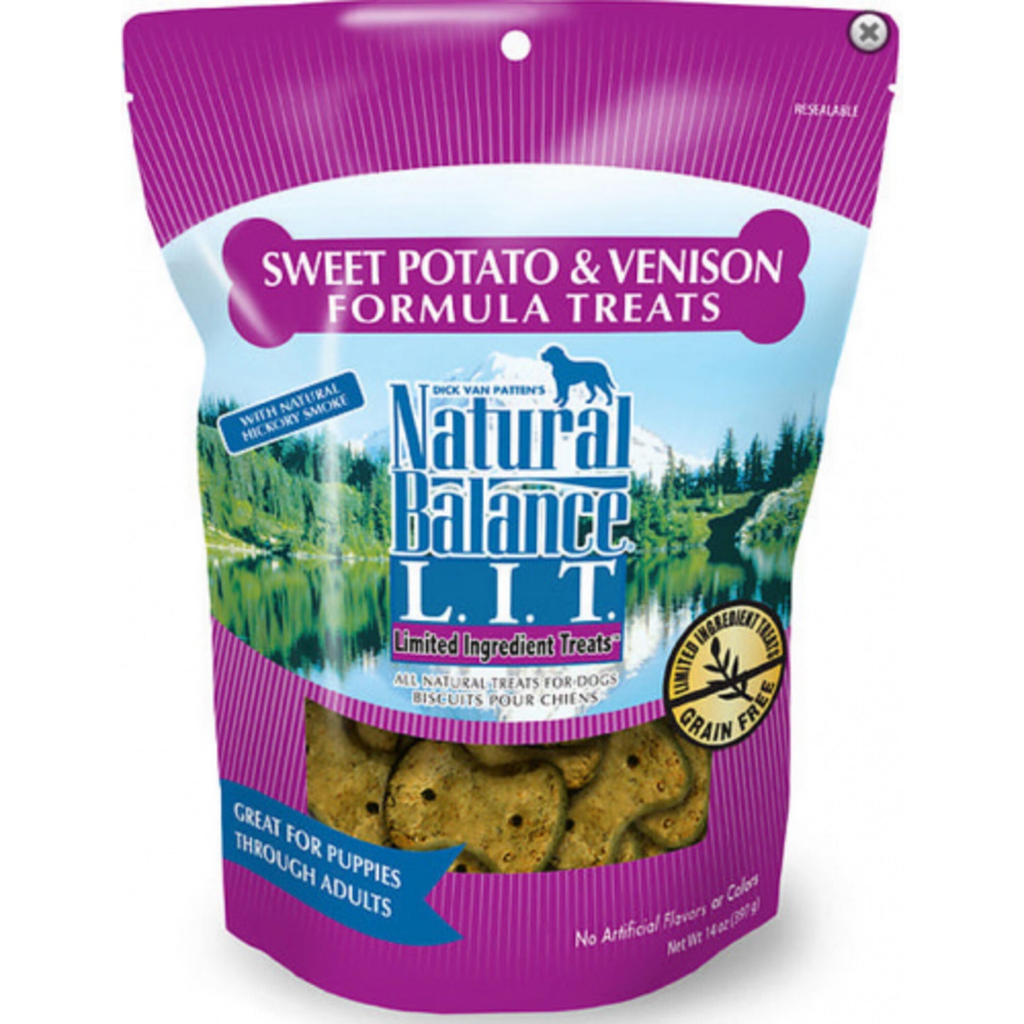 Natural Balance L.I.T. Limited Ingredient Treats Venison and Sweet Potato Dog Treats