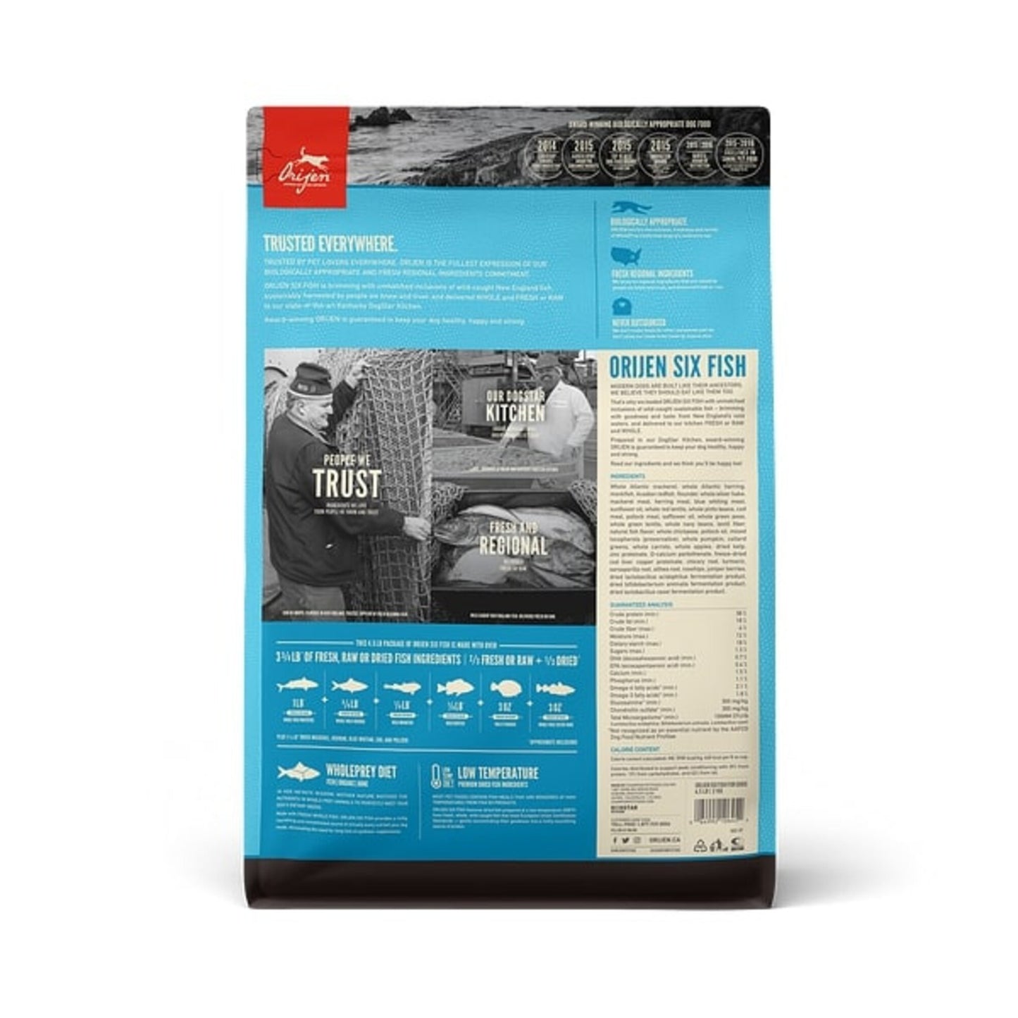 ORIJEN Six Fish Dry Dog Food