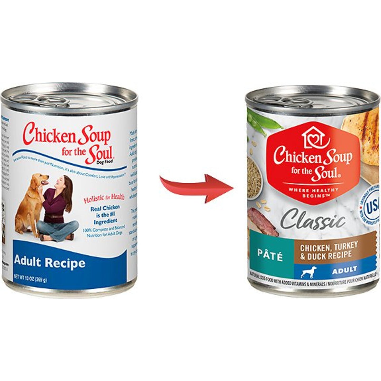 Chicken Soup For The Soul Adult Canned Dog Food