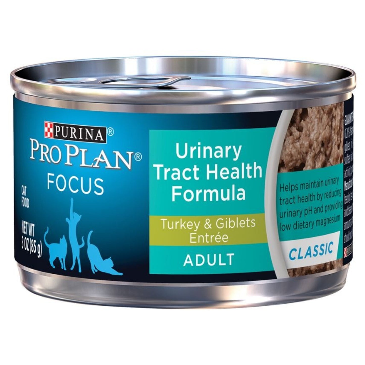 Purina Pro Plan Focus Adult Urinary Tract Health Formula Turkey and Giblets Entree Canned Cat Food