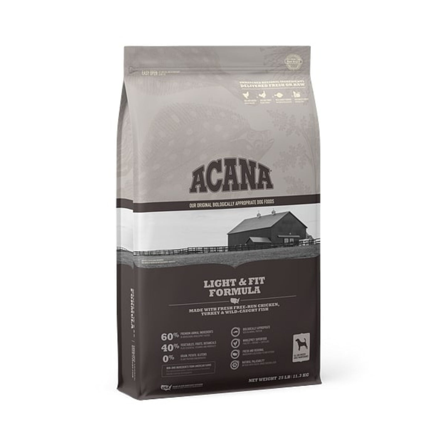 ACANA Light & Fit Formula Grain Free Dry Dog Food