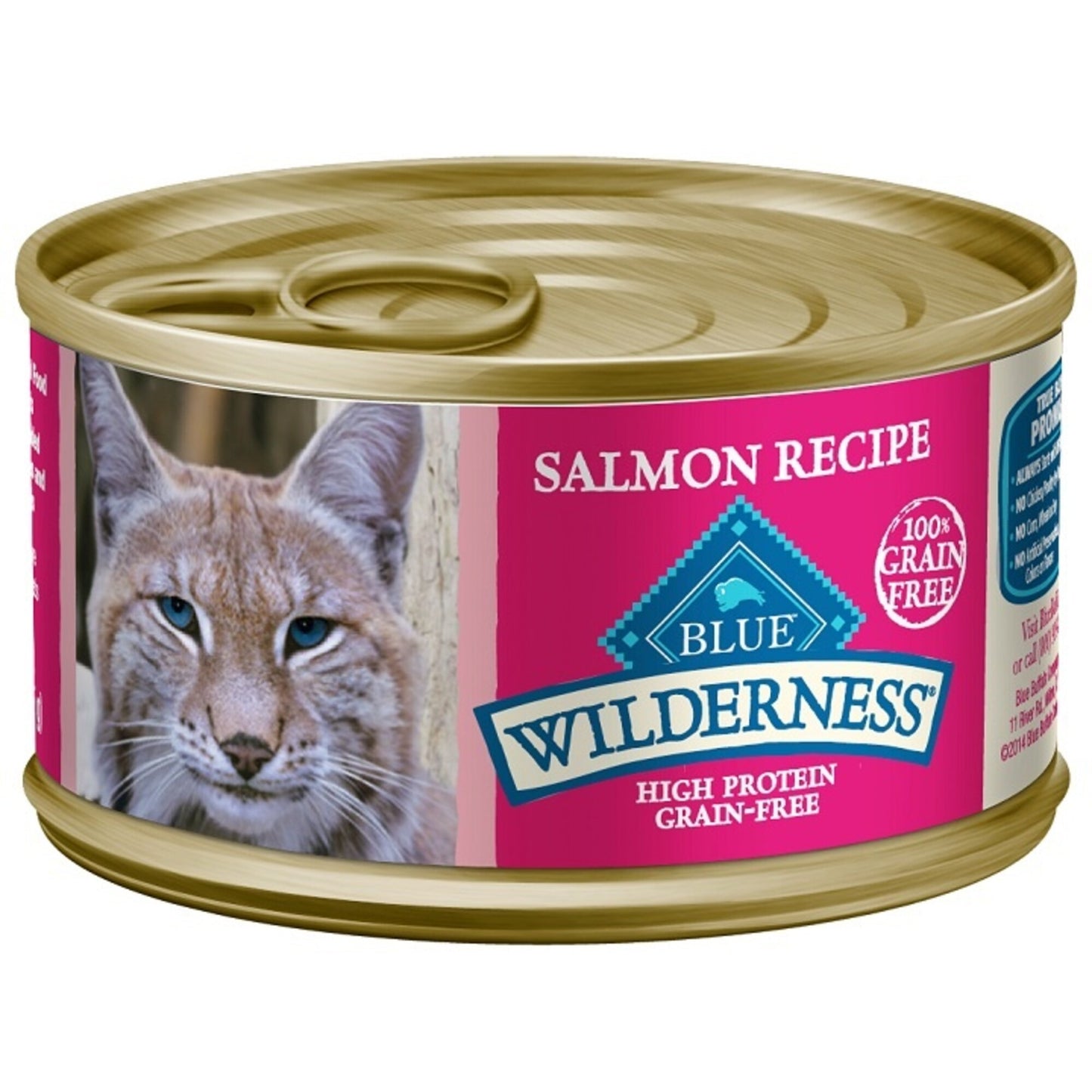 Blue Buffalo Wilderness Salmon Recipe Canned Cat Food