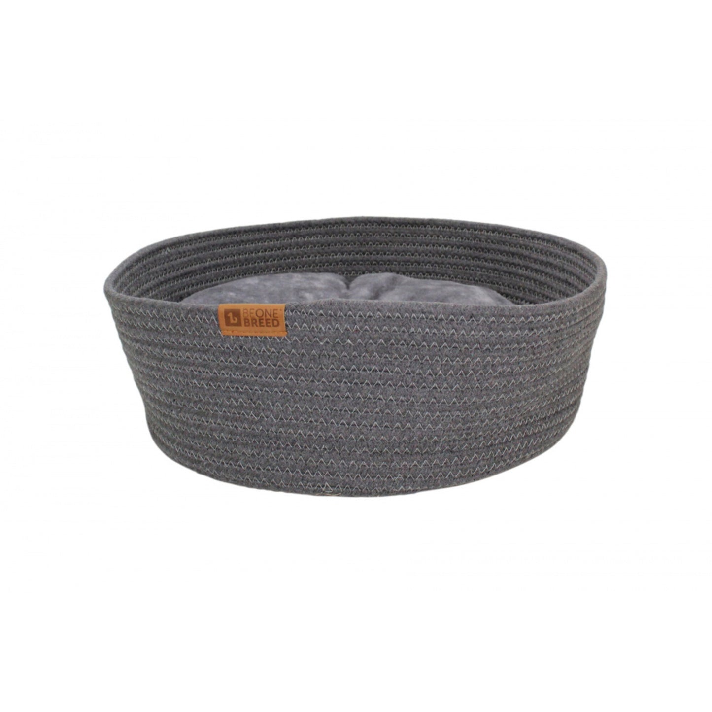 BeOneBreed Cat Cuddler Dark Gray Cat Bed