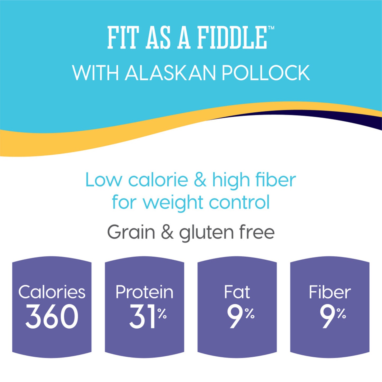 Solid Gold Fit as a Fiddle Grain Free Adult Alaskan Pollock Recipe Dry Cat Food