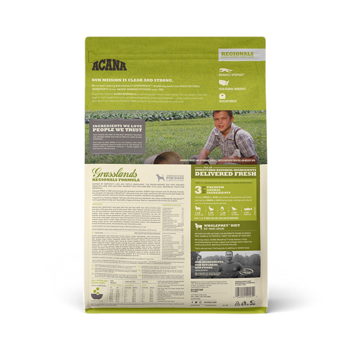 ACANA Regionals Grasslands Formula Grain Free Dry Dog Food