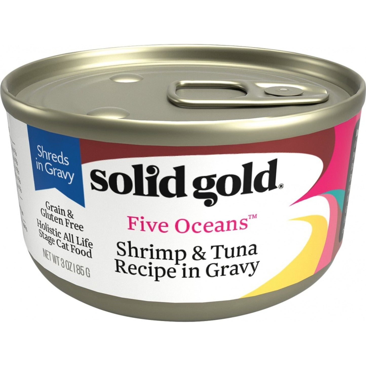 Solid Gold Five Oceans Grain Free Shrimp & Tuna Canned Cat Food