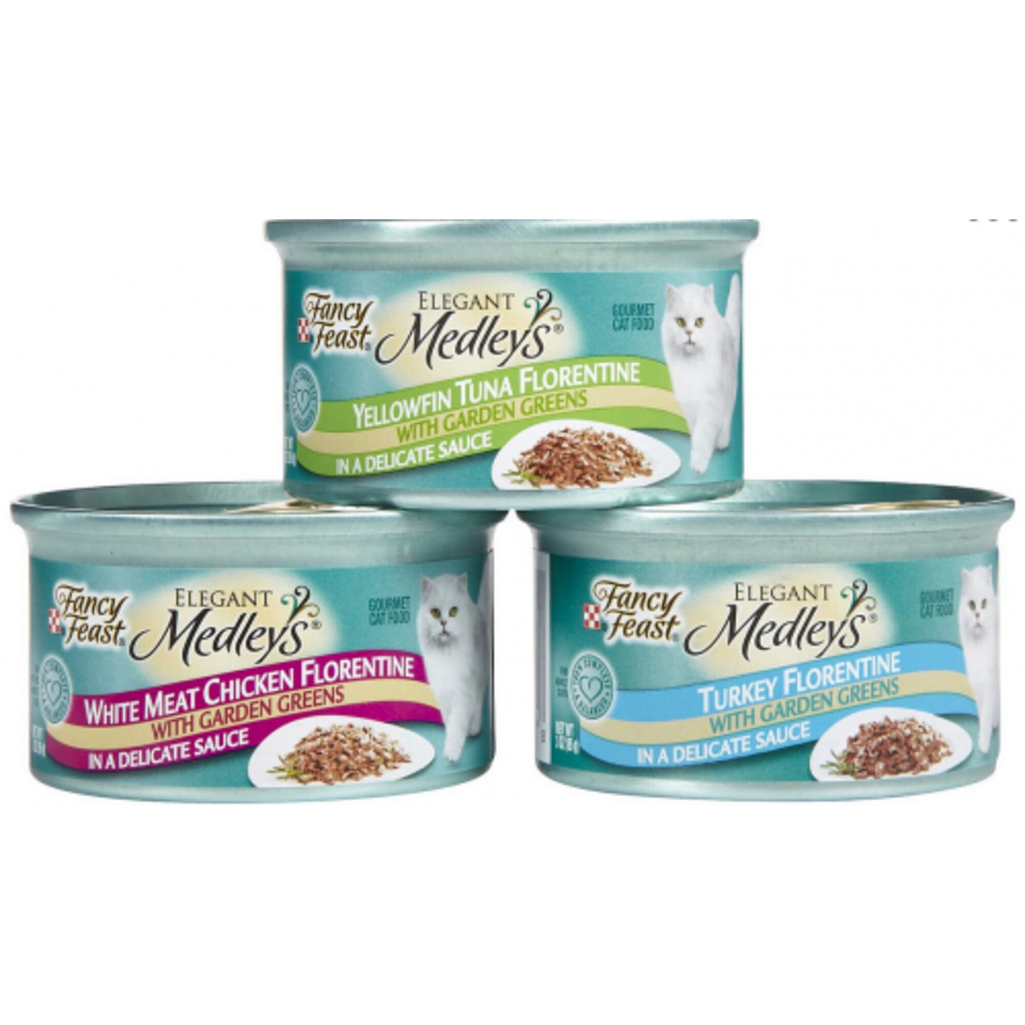 Fancy Feast Elegant Florentine Variety Pack Canned Cat Food