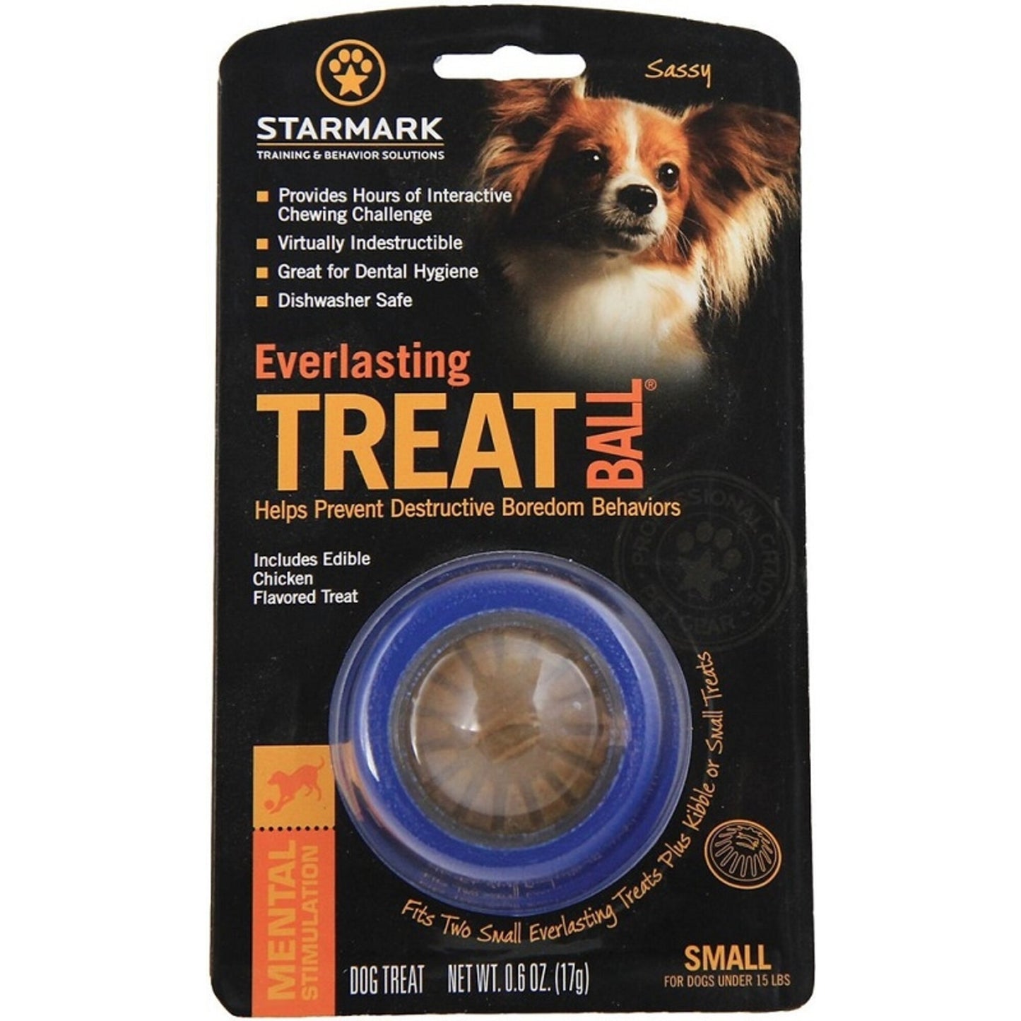 Starmark Everlasting Treat Ball Dog Chew Toy
