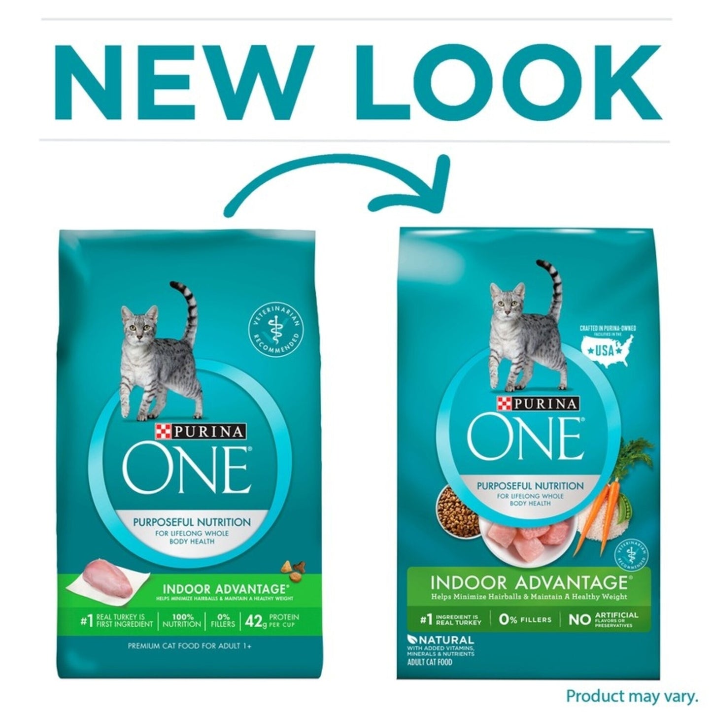 Purina ONE Indoor Advantage Hairball & Healthy Weight Formula Dry Cat Food