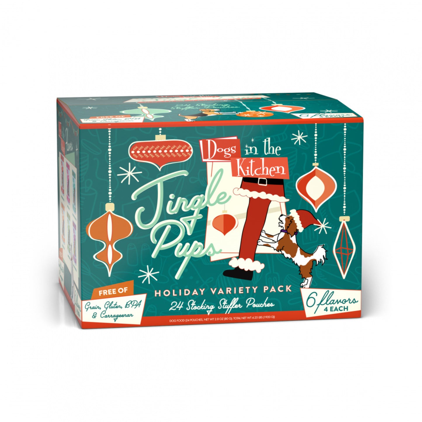Weruva Classic Jingle Pups Holiday Variety Pack Canned Dog Food