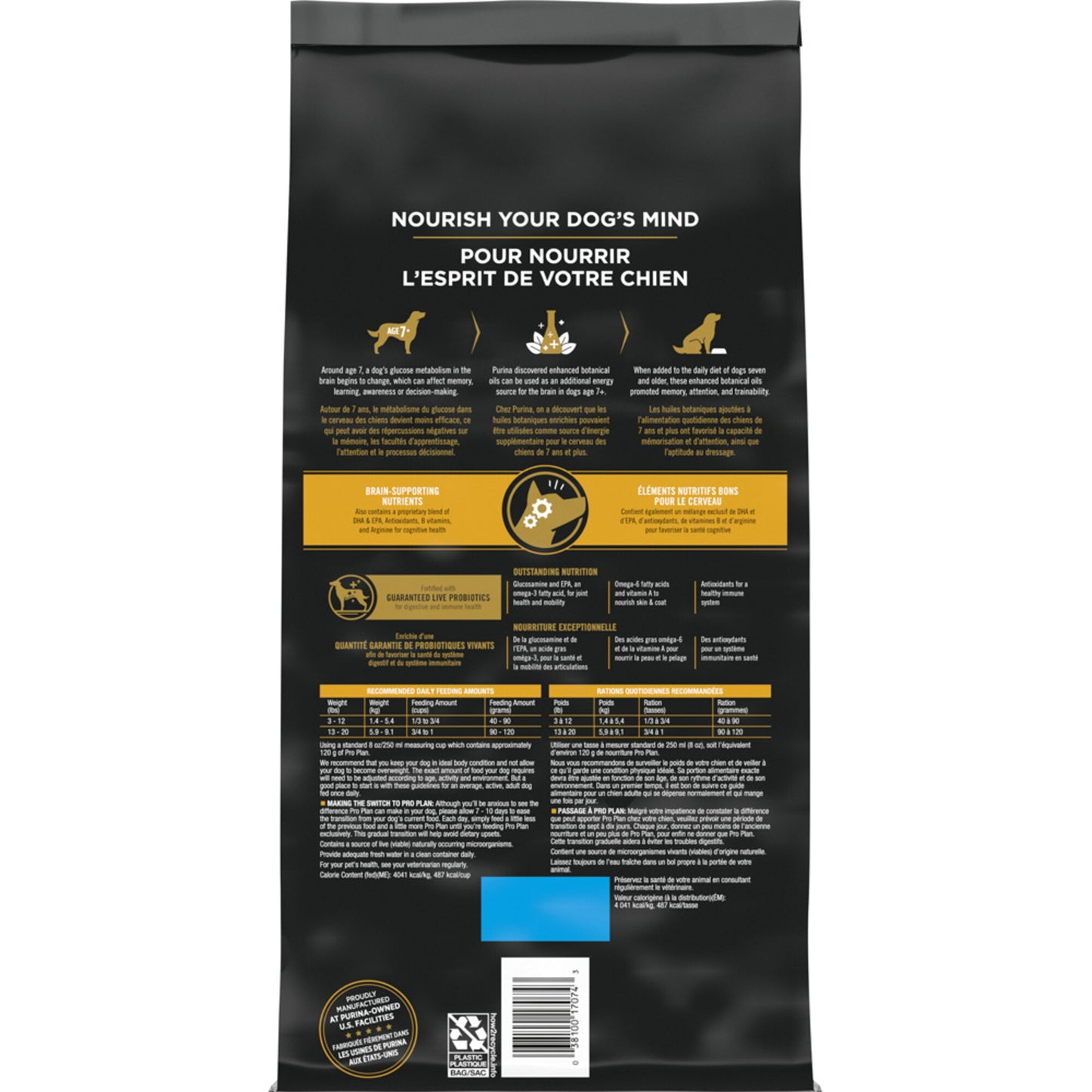Purina Pro Plan Cognitive Health Small Breed Senior Chicken & Rice Formula Dry Dog Food