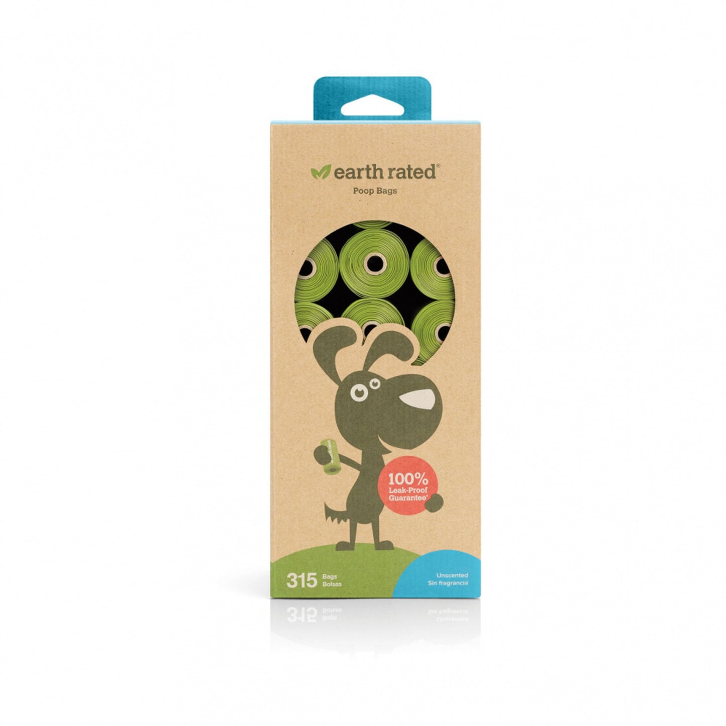 Earth Rated Refill Rolls Unscented Waste Bags - 315 Count