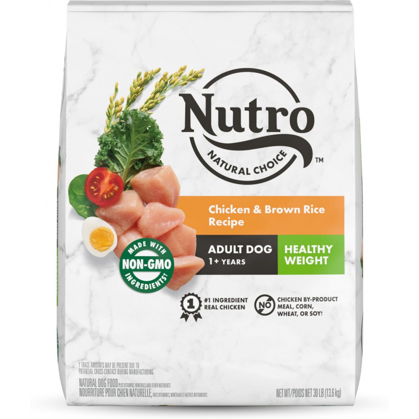Nutro Wholesome Essentials Healthy Weight Adult Farm-Raised Chicken, Lentils & Sweet Potato Dry Dog Food