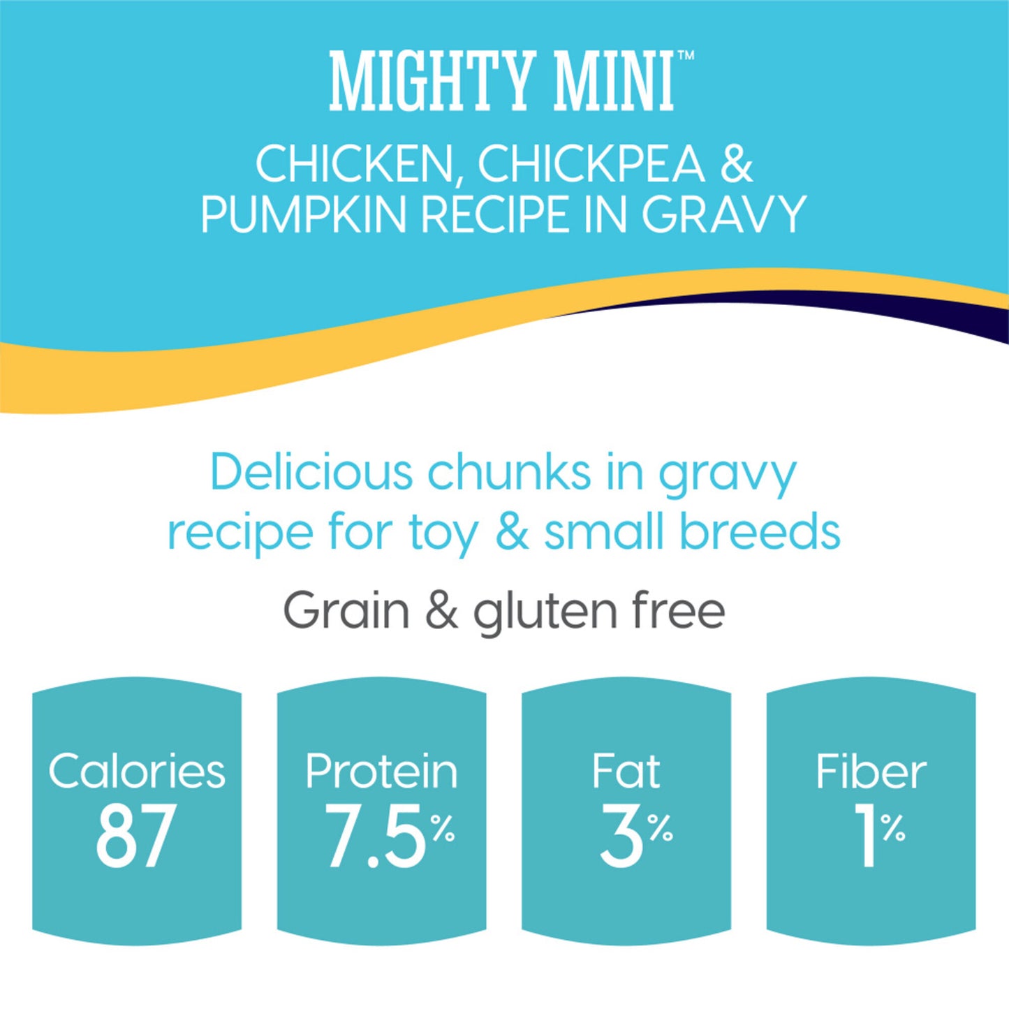 Solid Gold Grain Free Mighty Mini Small Breed with Chicken Dog Food Tray