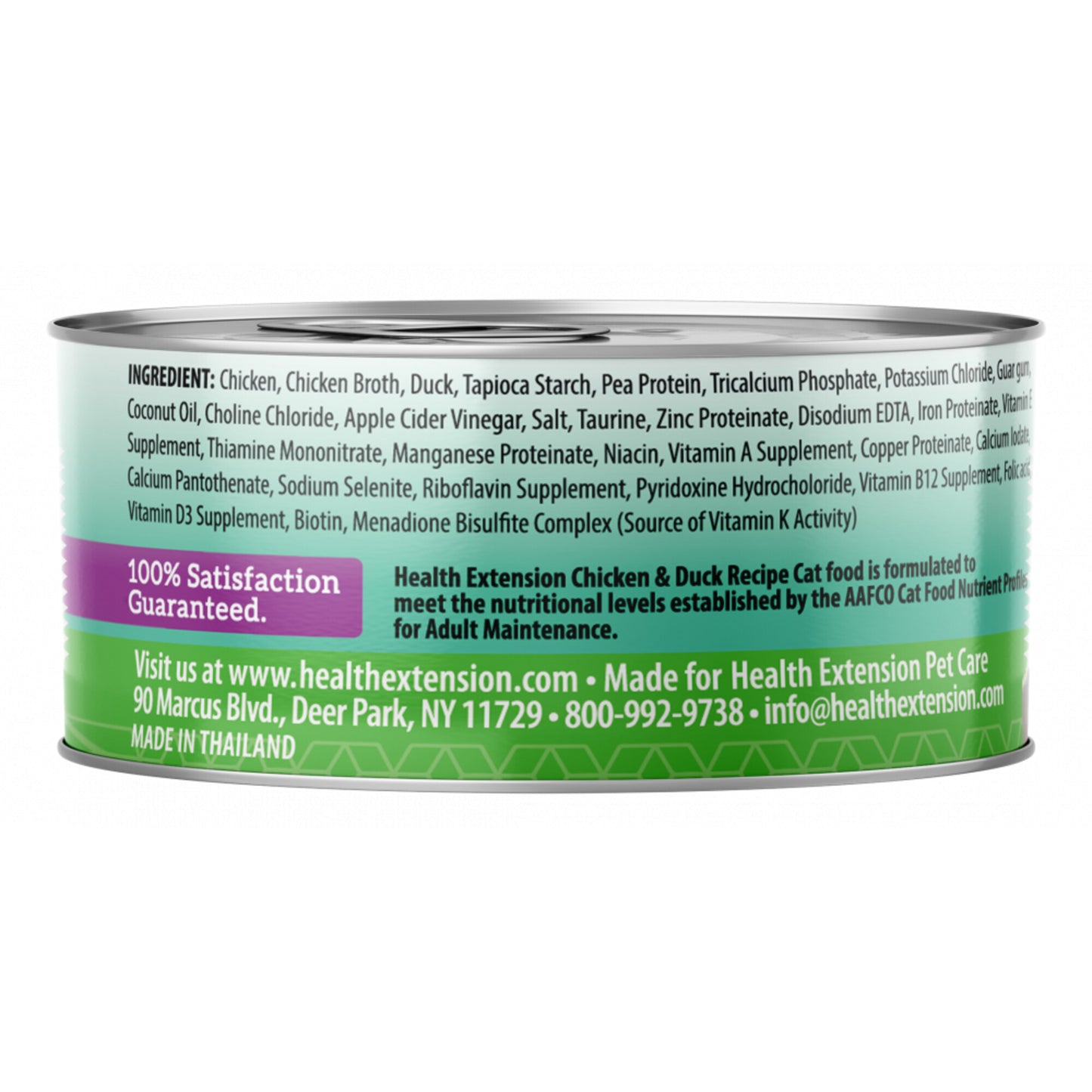 Health Extension Grain Free Chicken and Duck Recipe Canned Cat Food