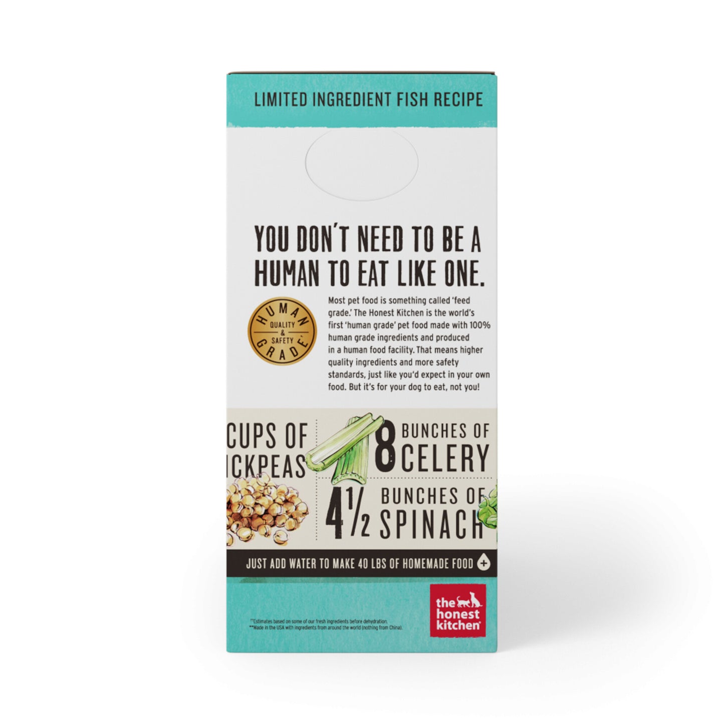 The Honest Kitchen Limited Ingredient Grain Free Fish Recipe Dehydrated Dog Food