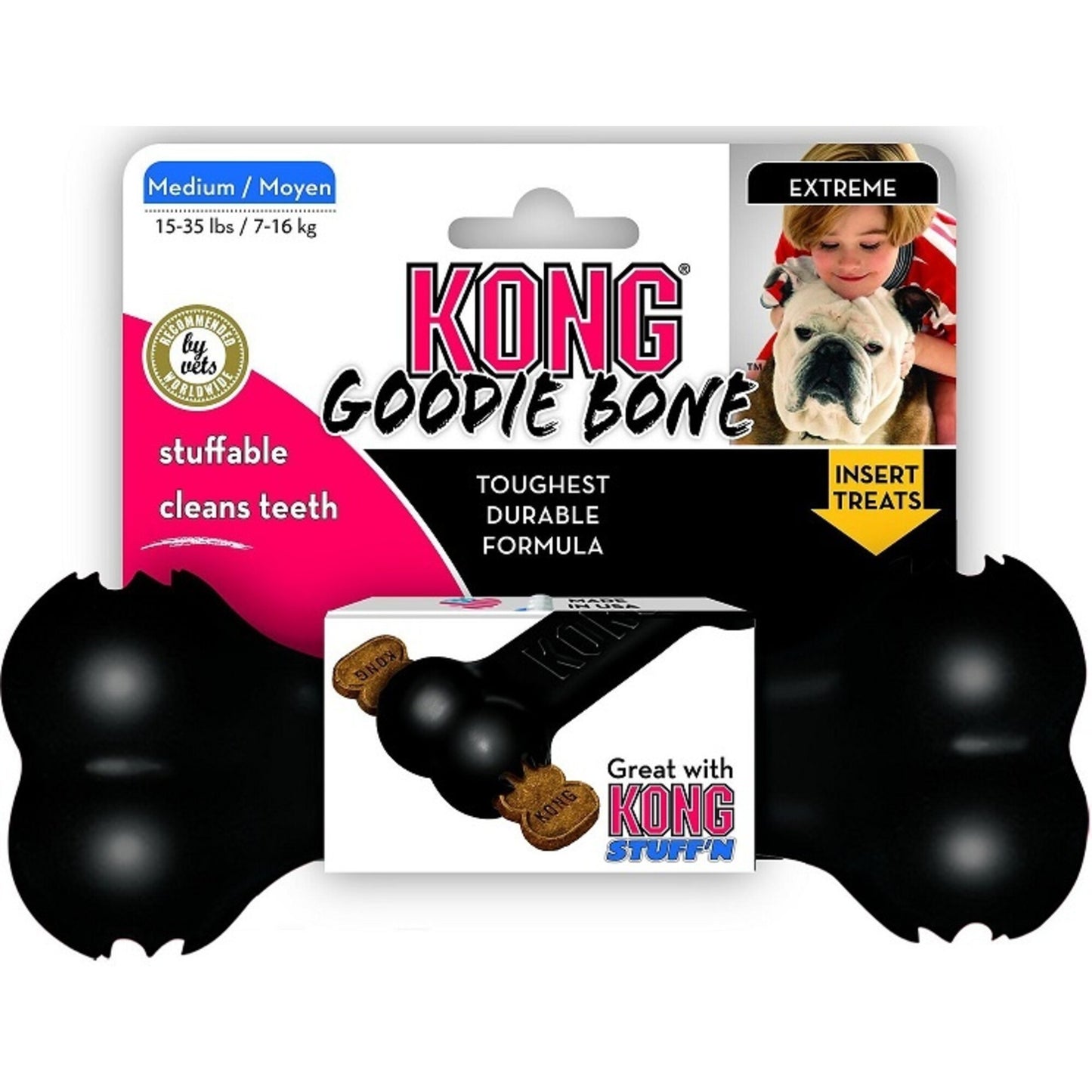 KONG Extreme Goodie Bone Dog Toy