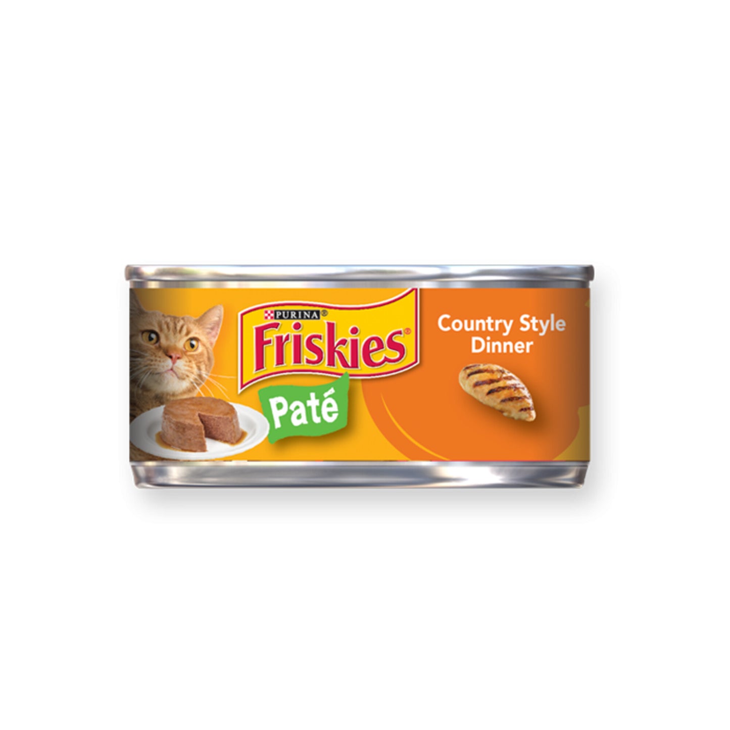 Friskies Pate Country Style Dinner Canned Cat Food