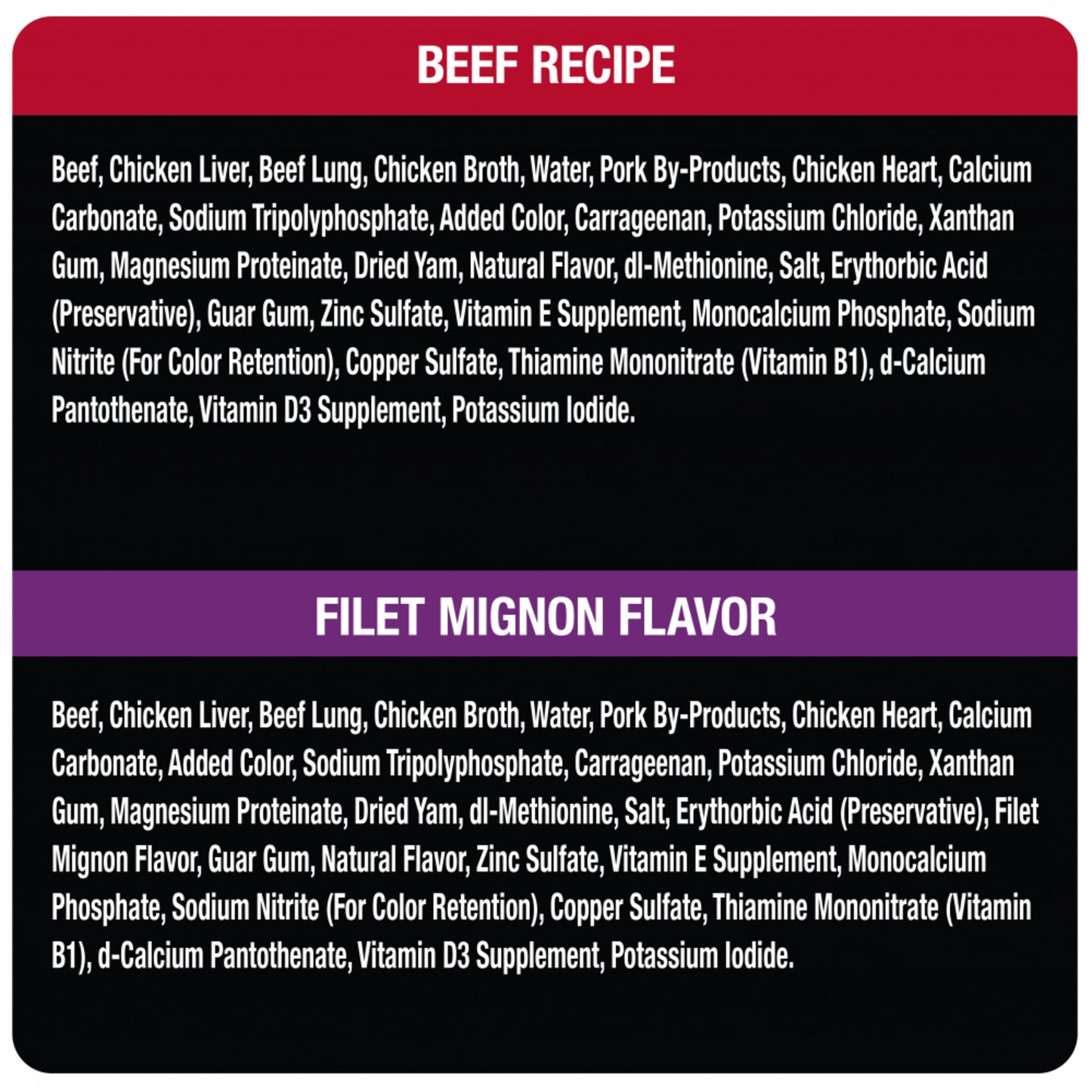 Cesar Soft Classic Loaf In Sauce Beef, Filet Mignon, Grilled Chicken & Porterhouse Steak Wet Dog Food Variety Pack