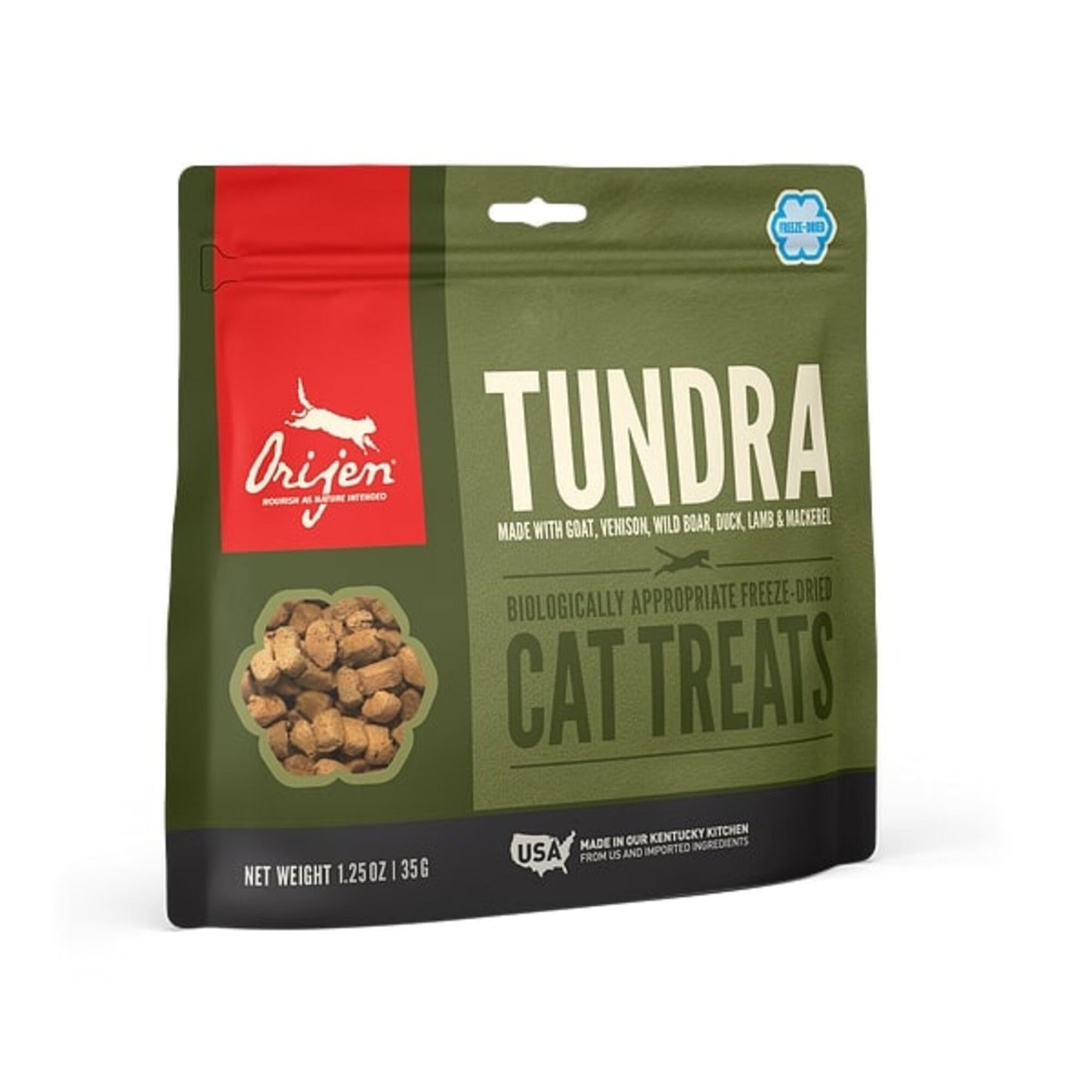 ORIJEN Grain Free Freeze Dried Tundra Cat Treats