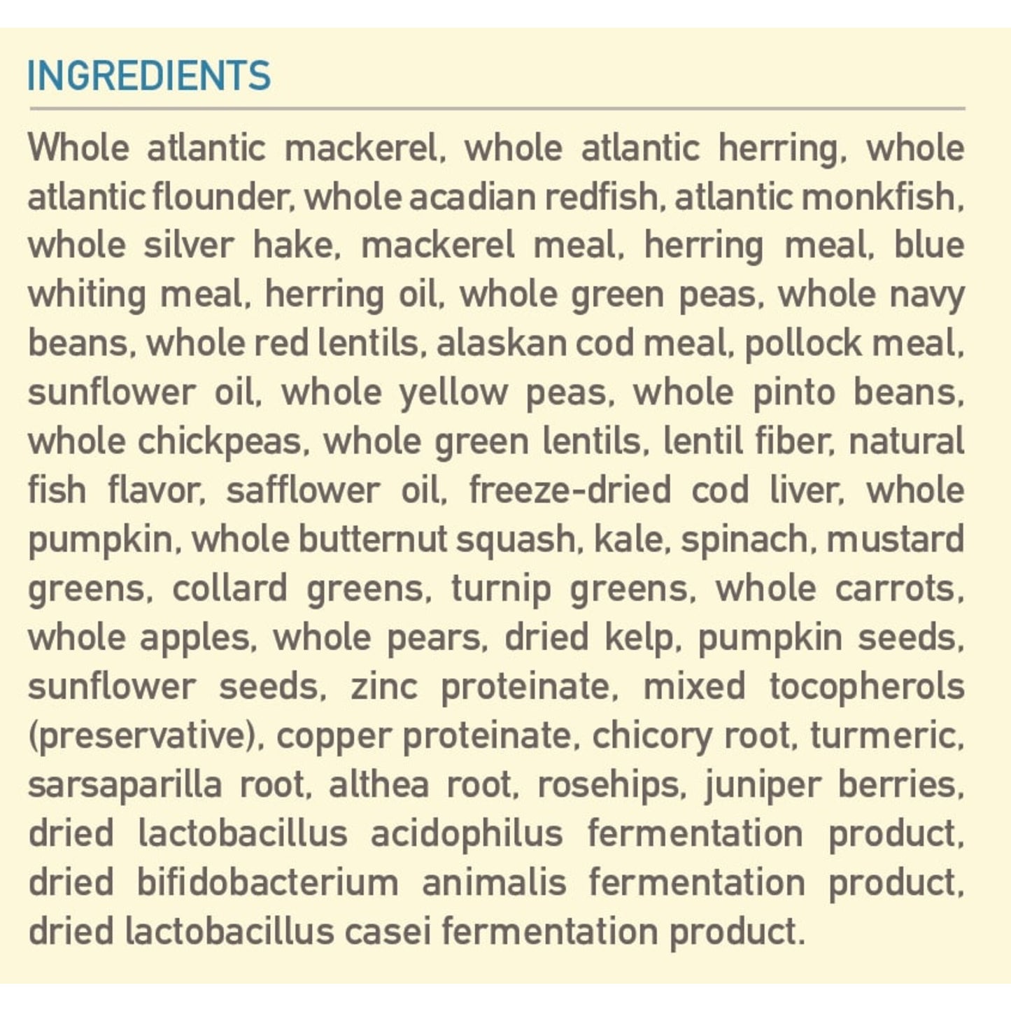 ORIJEN Six Fish Dry Dog Food