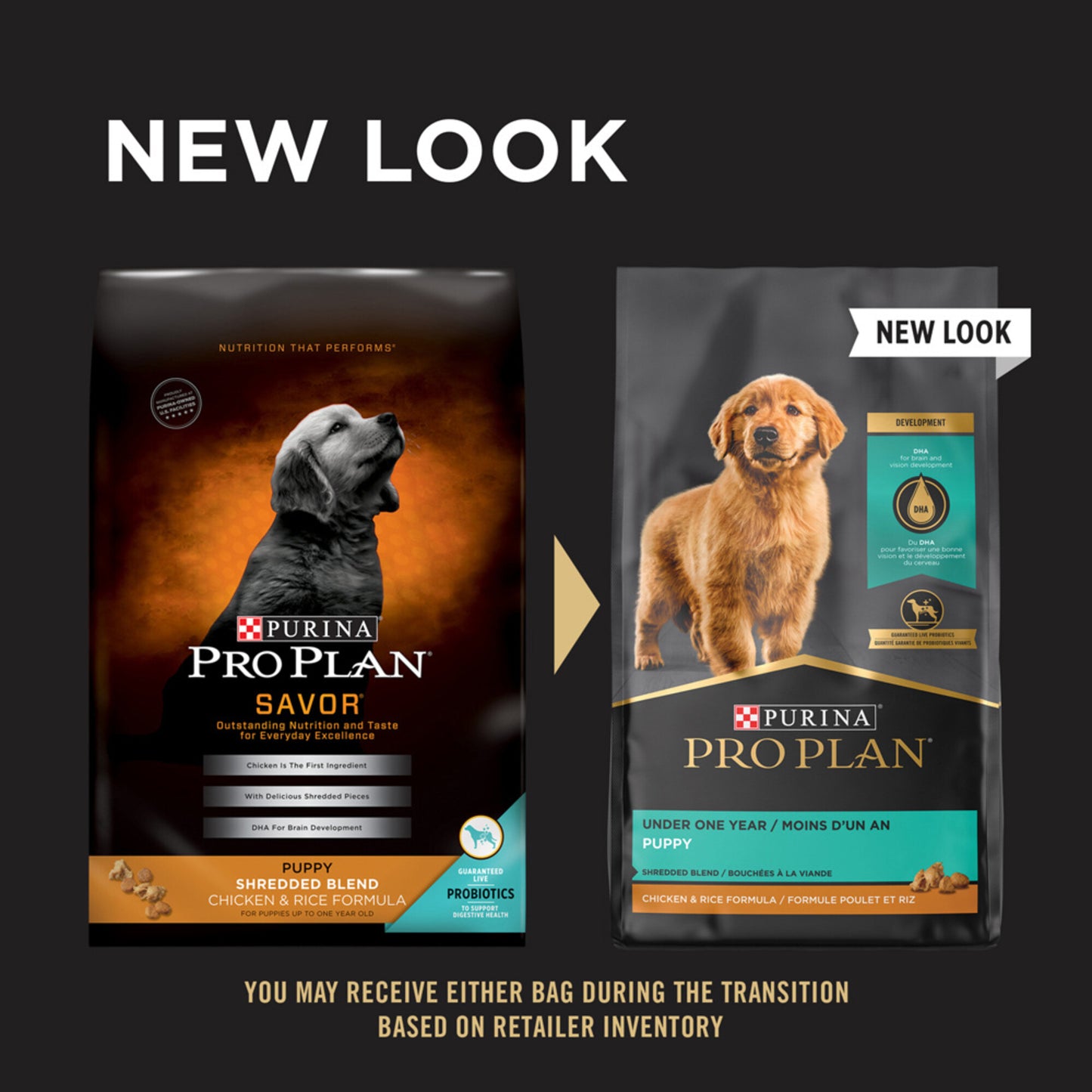 Purina Pro Plan Savor Shredded Chicken & Rice Formula Puppy Dry Dog Food
