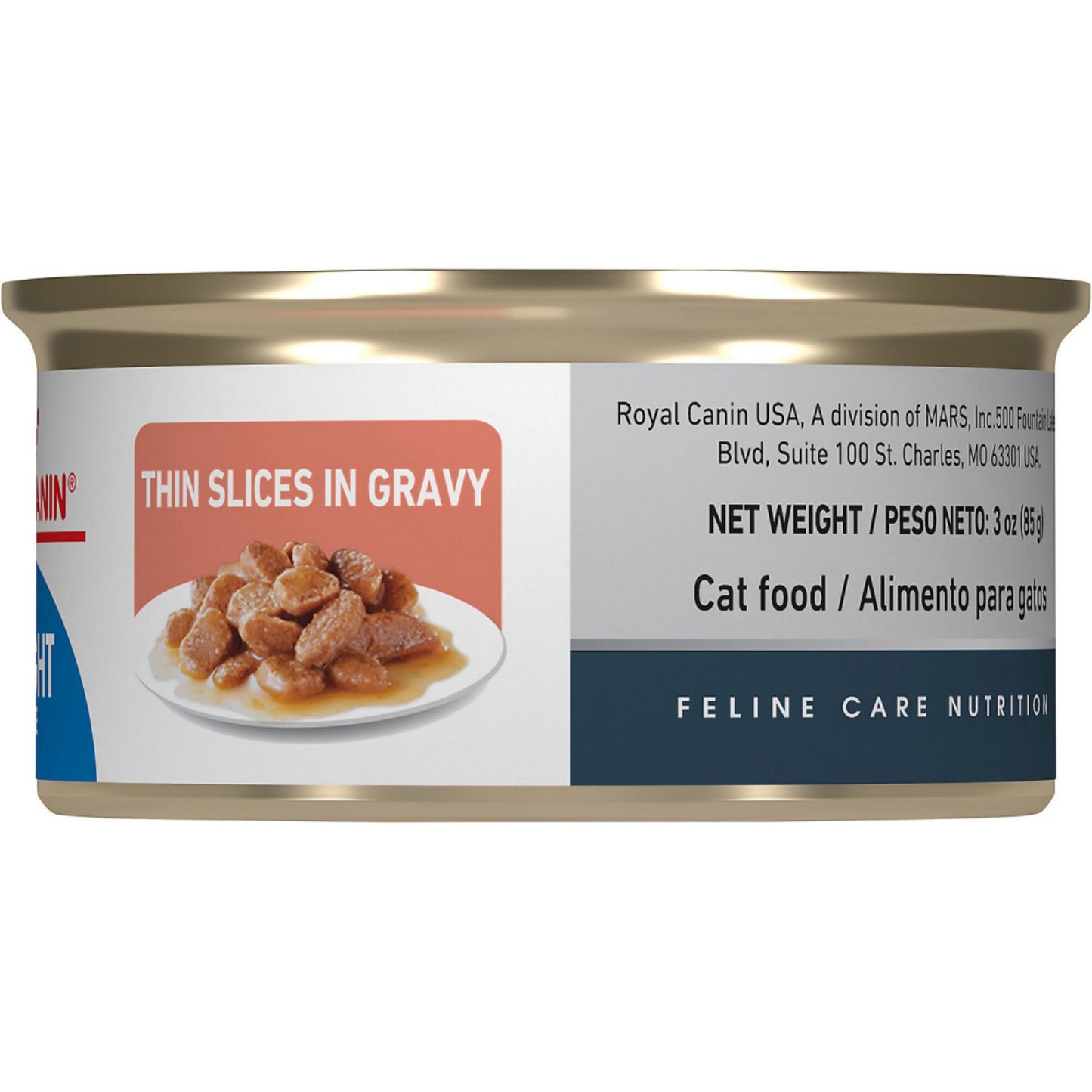 Royal Canin Feline Weight Care Thin Slices in Gravy Canned Cat Food