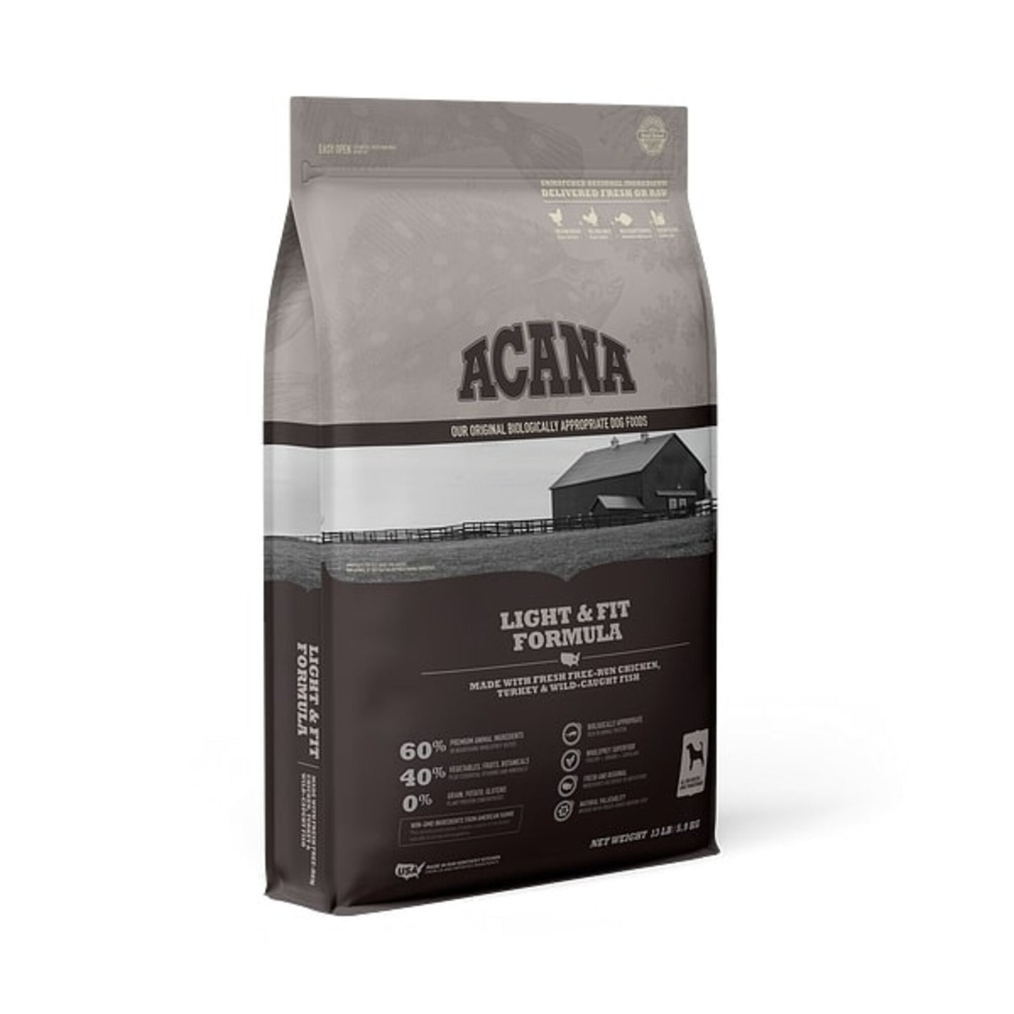 ACANA Light & Fit Formula Grain Free Dry Dog Food