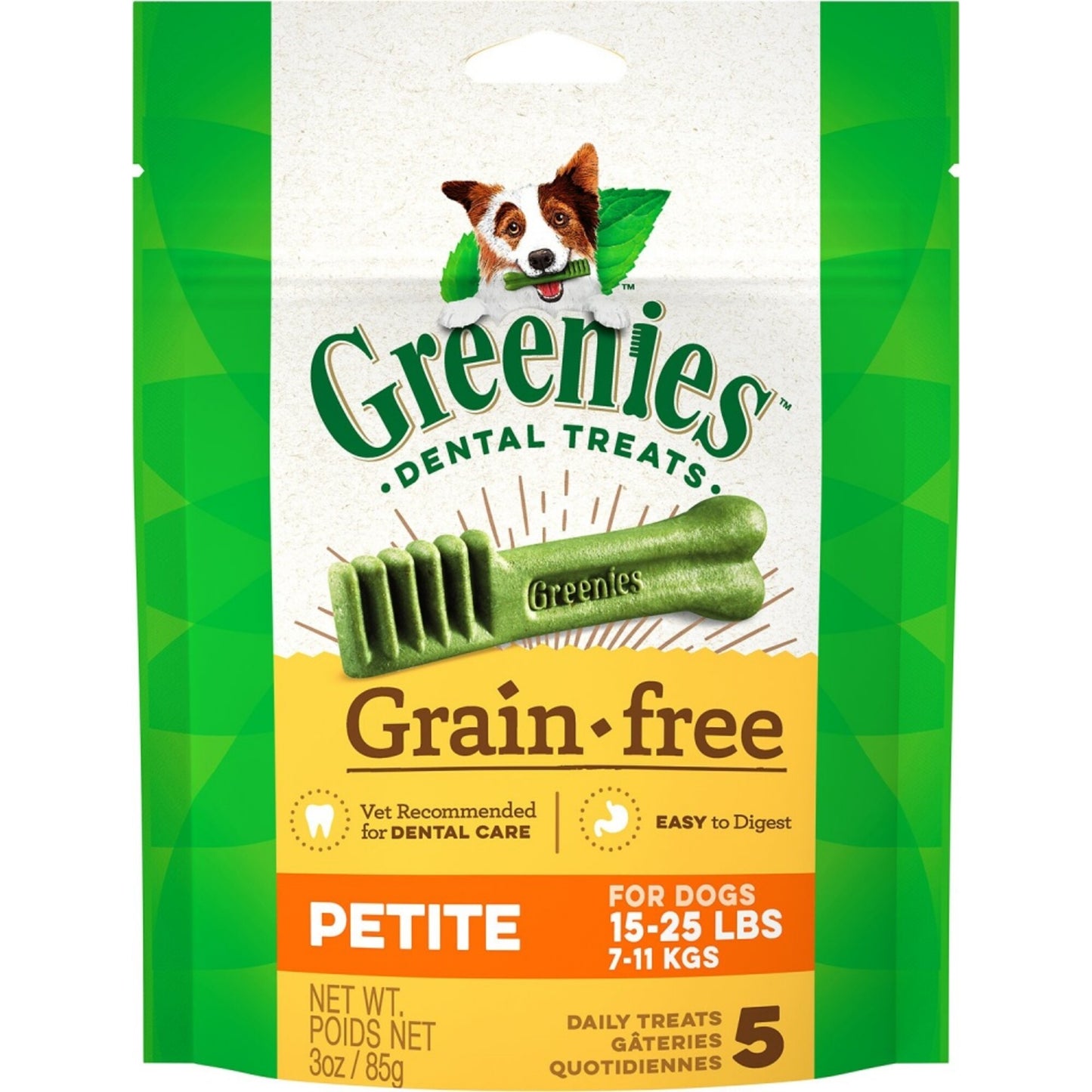 Greenies Petite Grain Free Dental Dog Chews