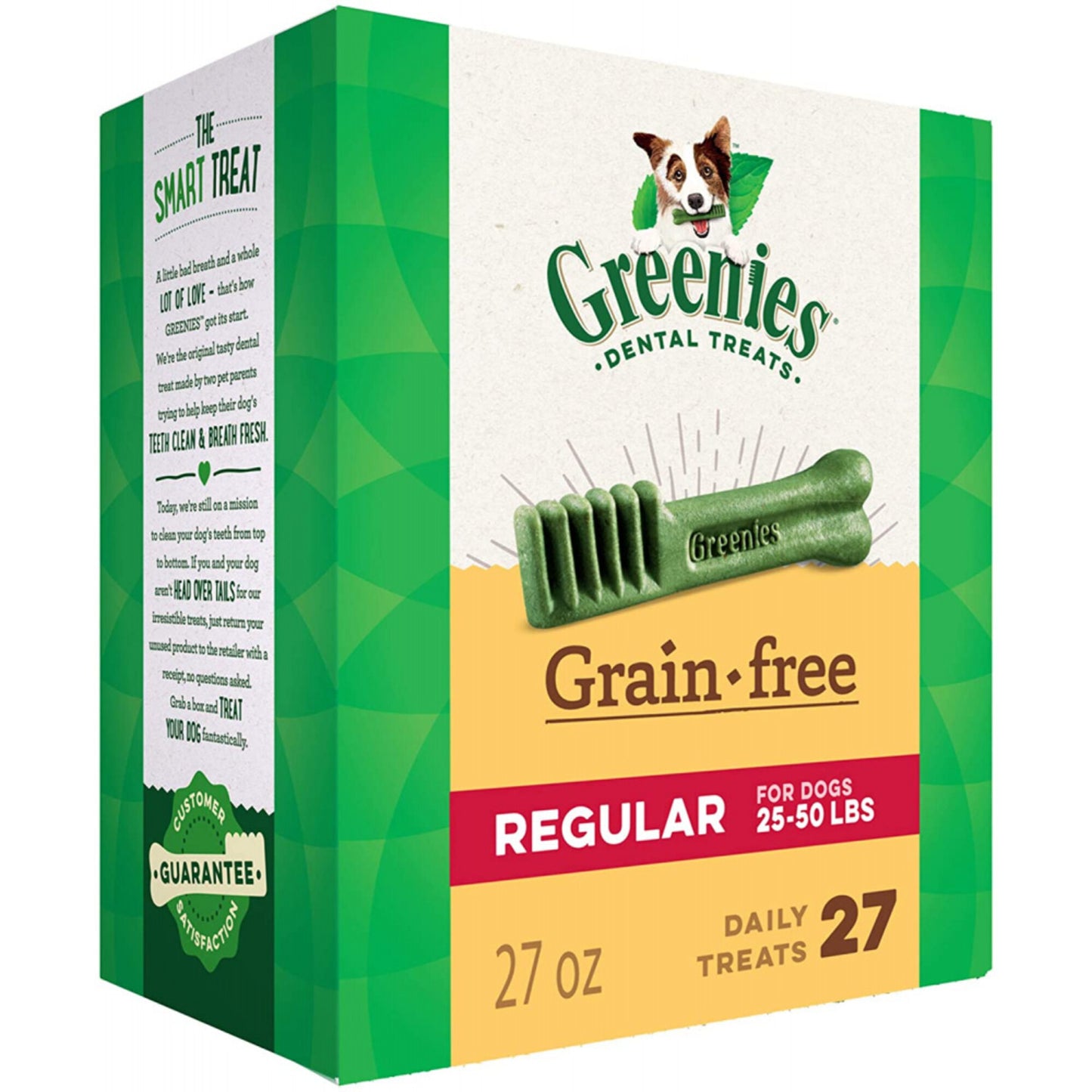 Greenies Regular Grain Free Dental Dog Chews