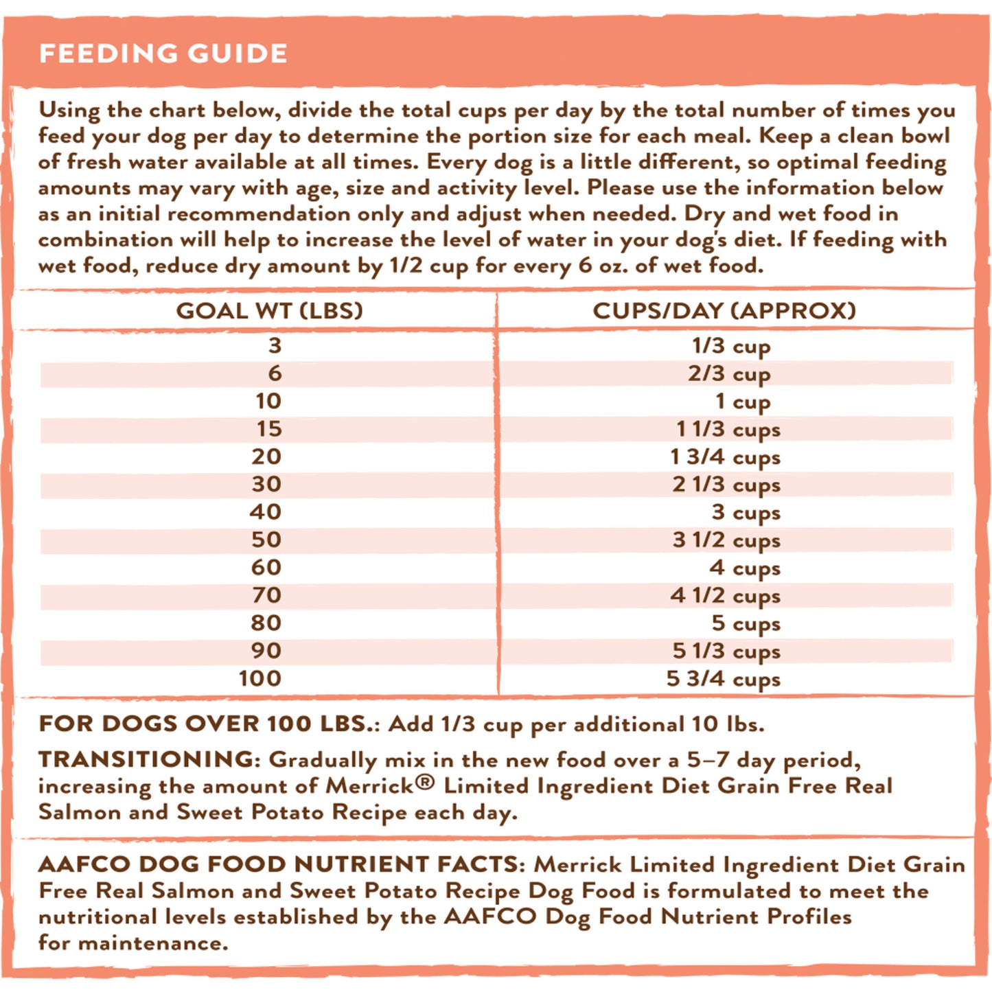 Merrick Limited Ingredient Diet Grain Free Real Salmon & Sweet Potato Recipe Dry Dog Food