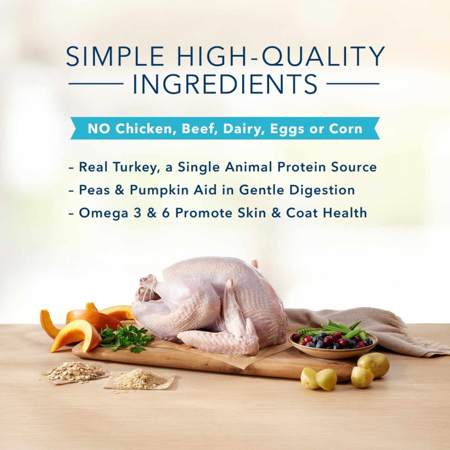 Blue Buffalo Basics Large Breed Adult Turkey & Potato Recipe Dry Dog Food