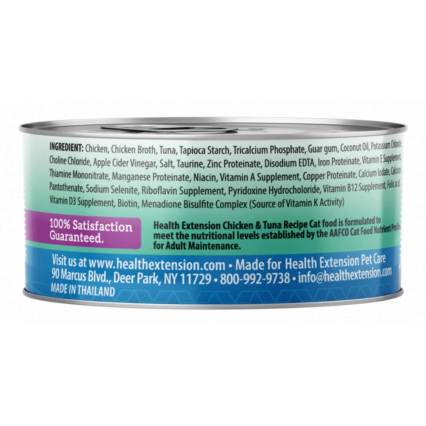 Health Extension Grain Free Chicken and Tuna Recipe Canned Cat Food