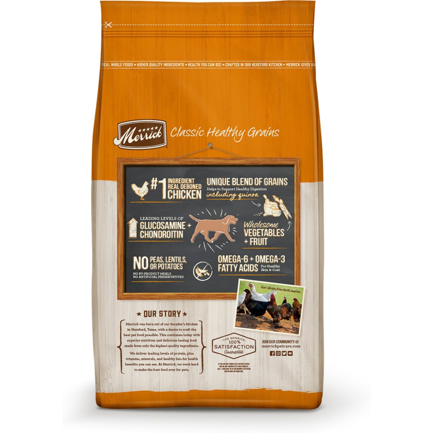 Merrick Classic Chicken & Brown Rice Recipe with Ancient Grains Dry Dog Food
