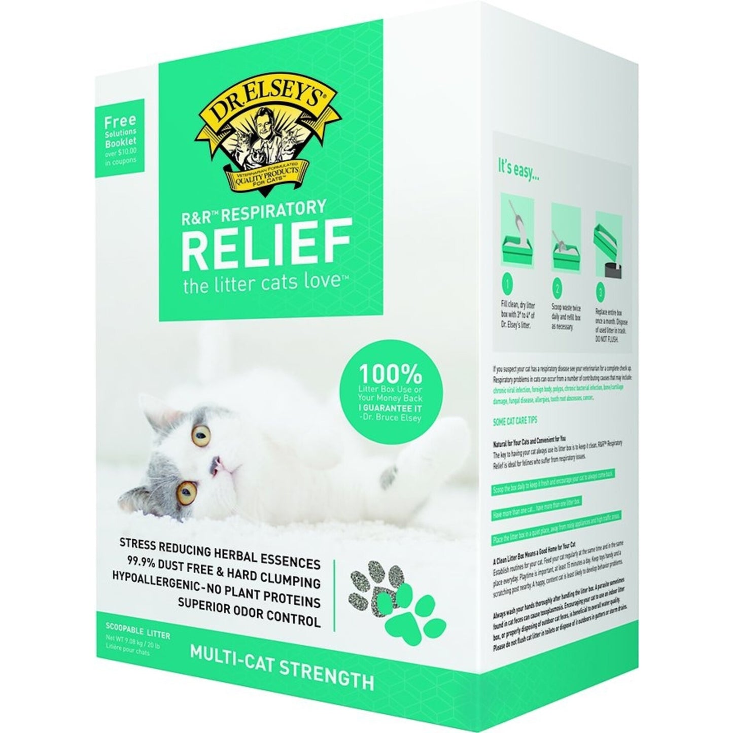 Dr. Elsey's Respiratory Relief Clumping Cat Litter
