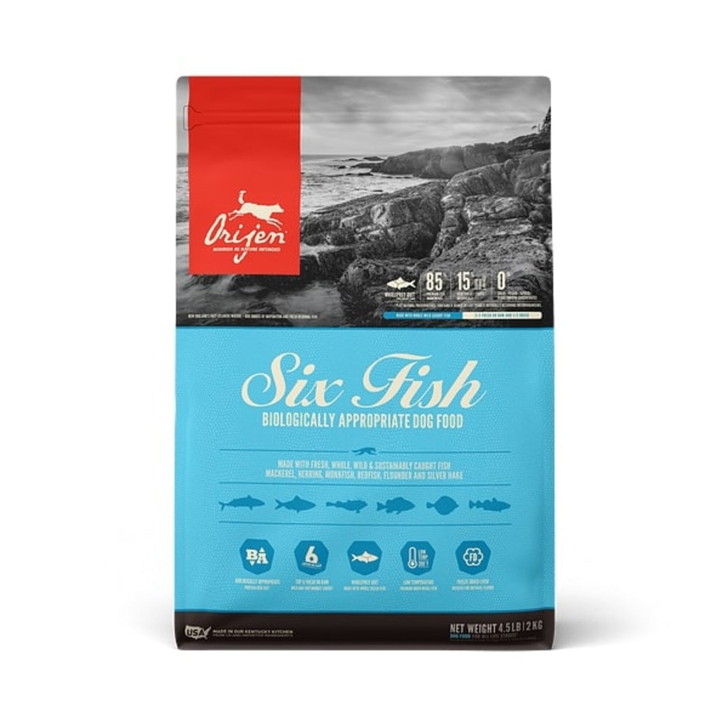 ORIJEN Six Fish Dry Dog Food