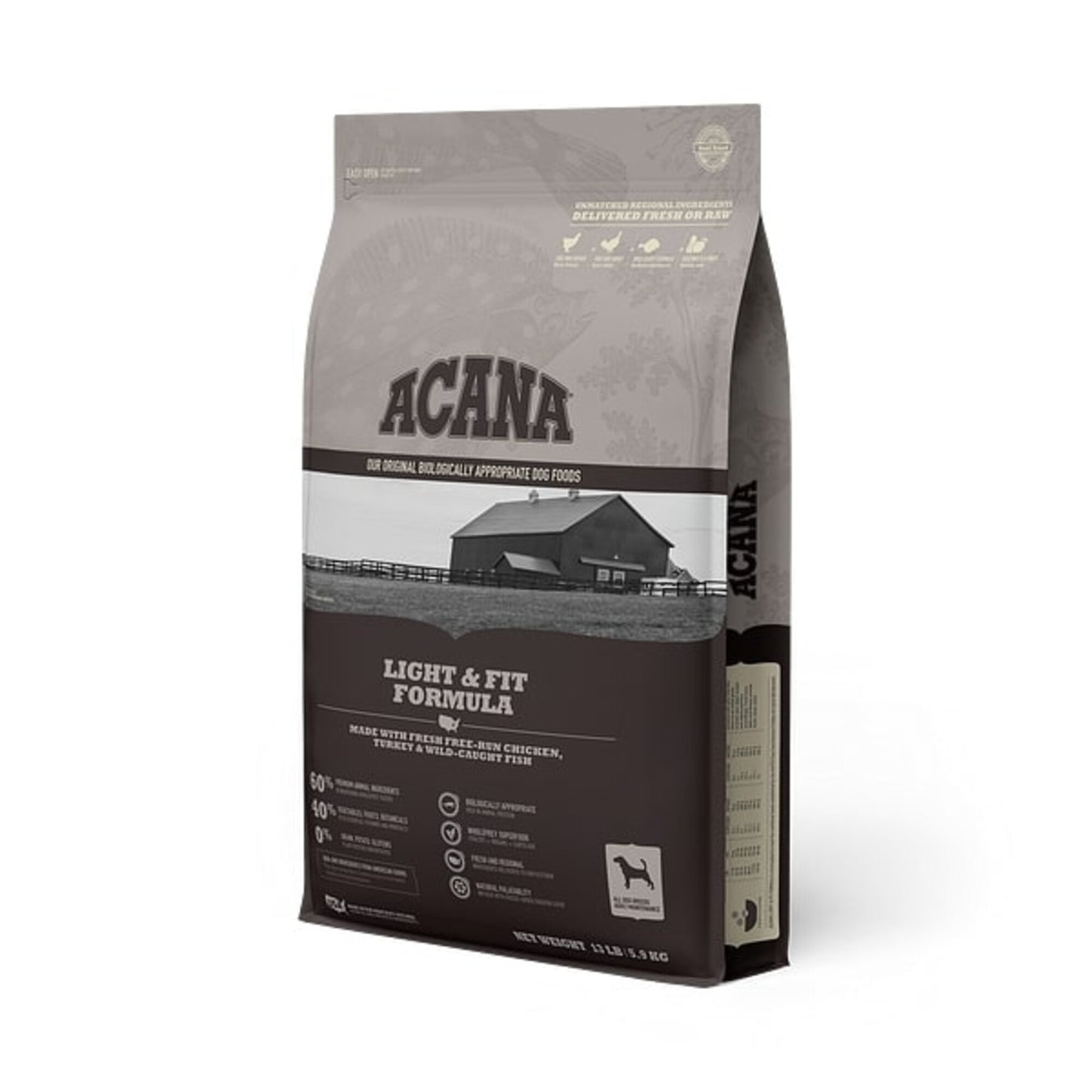 ACANA Light & Fit Formula Grain Free Dry Dog Food