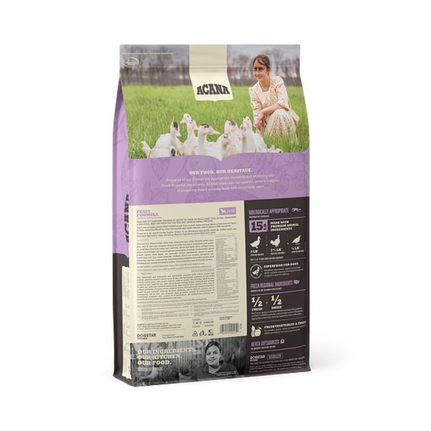 ACANA Feast Formula Grain Free Dry Dog Food