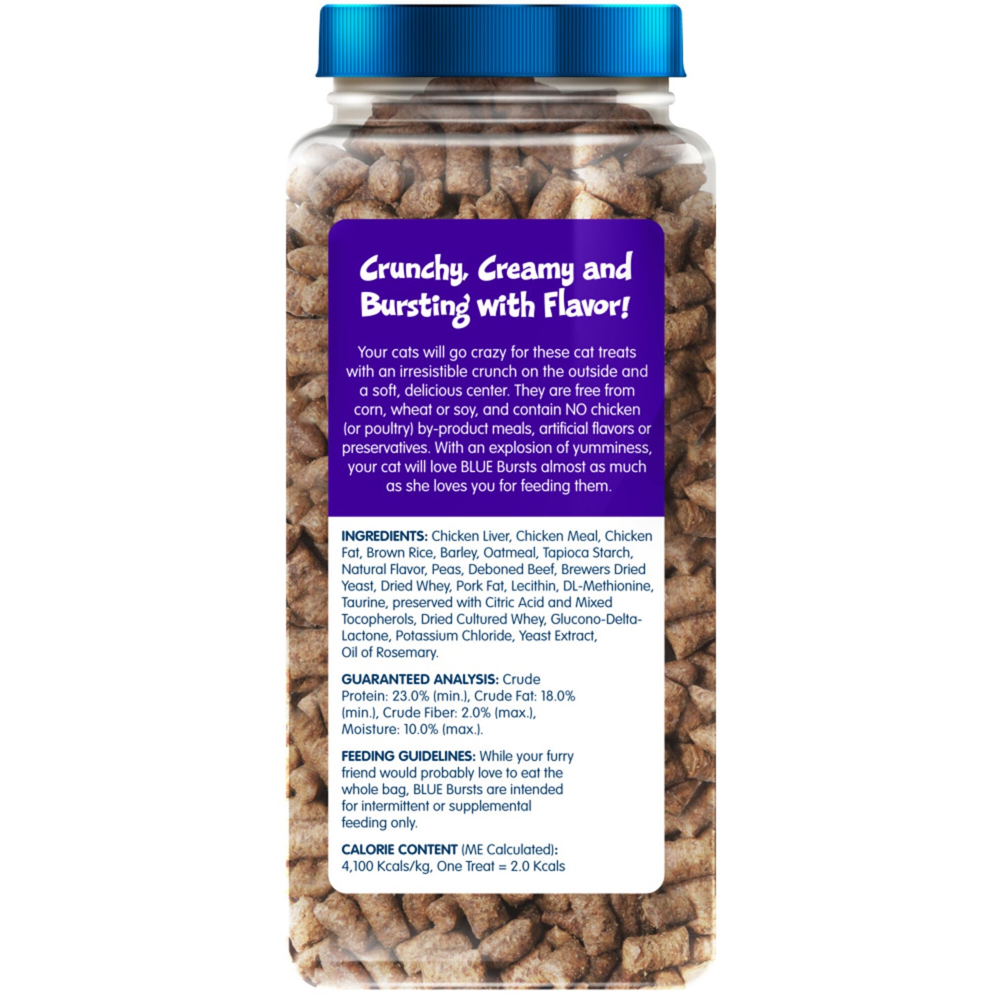 Blue Buffalo Bursts Filled Chicken Liver & Beef Cat Treats