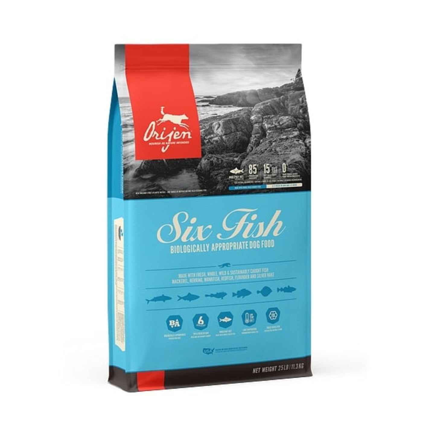 ORIJEN Six Fish Dry Dog Food