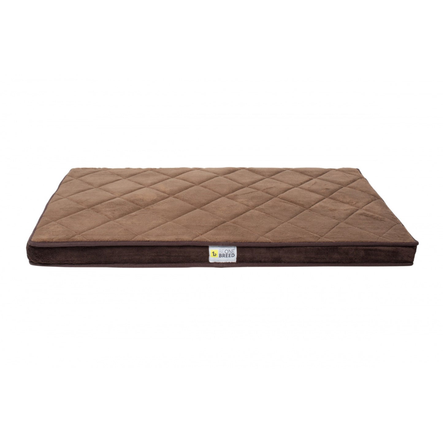 BeOneBreed Brown Diamond Pet Bed for Dogs & Cats