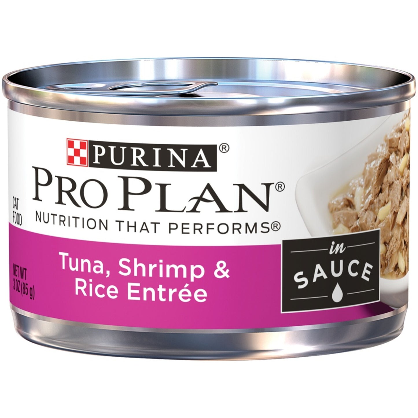 Purina Pro Plan Savor Adult Tuna, Shrimp & Rice in Sauce Entree Canned Cat Food